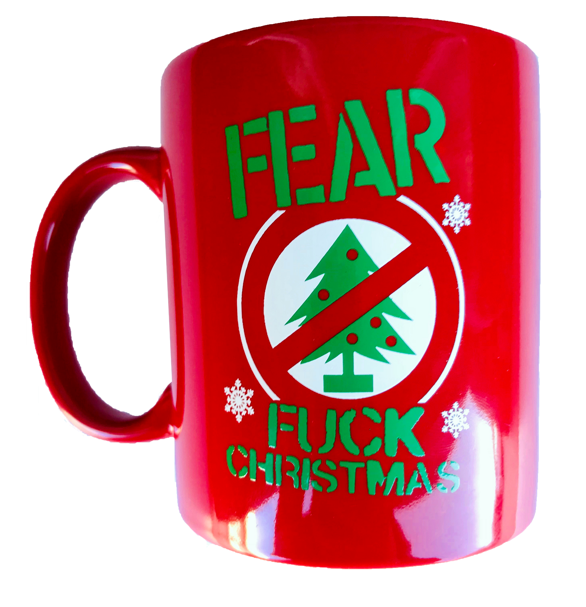 FEAR: "FUCK CHRISTMAS" COFFEE MUG