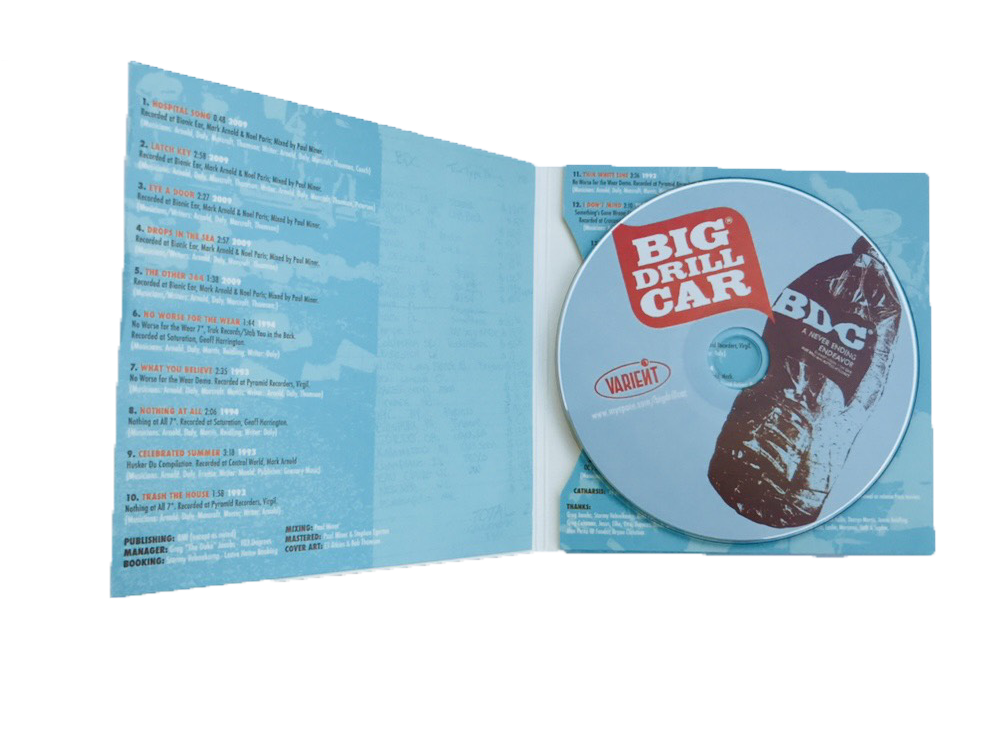 BIG DRILL CAR: "A NEVER ENDING ENDEAVOR" CD