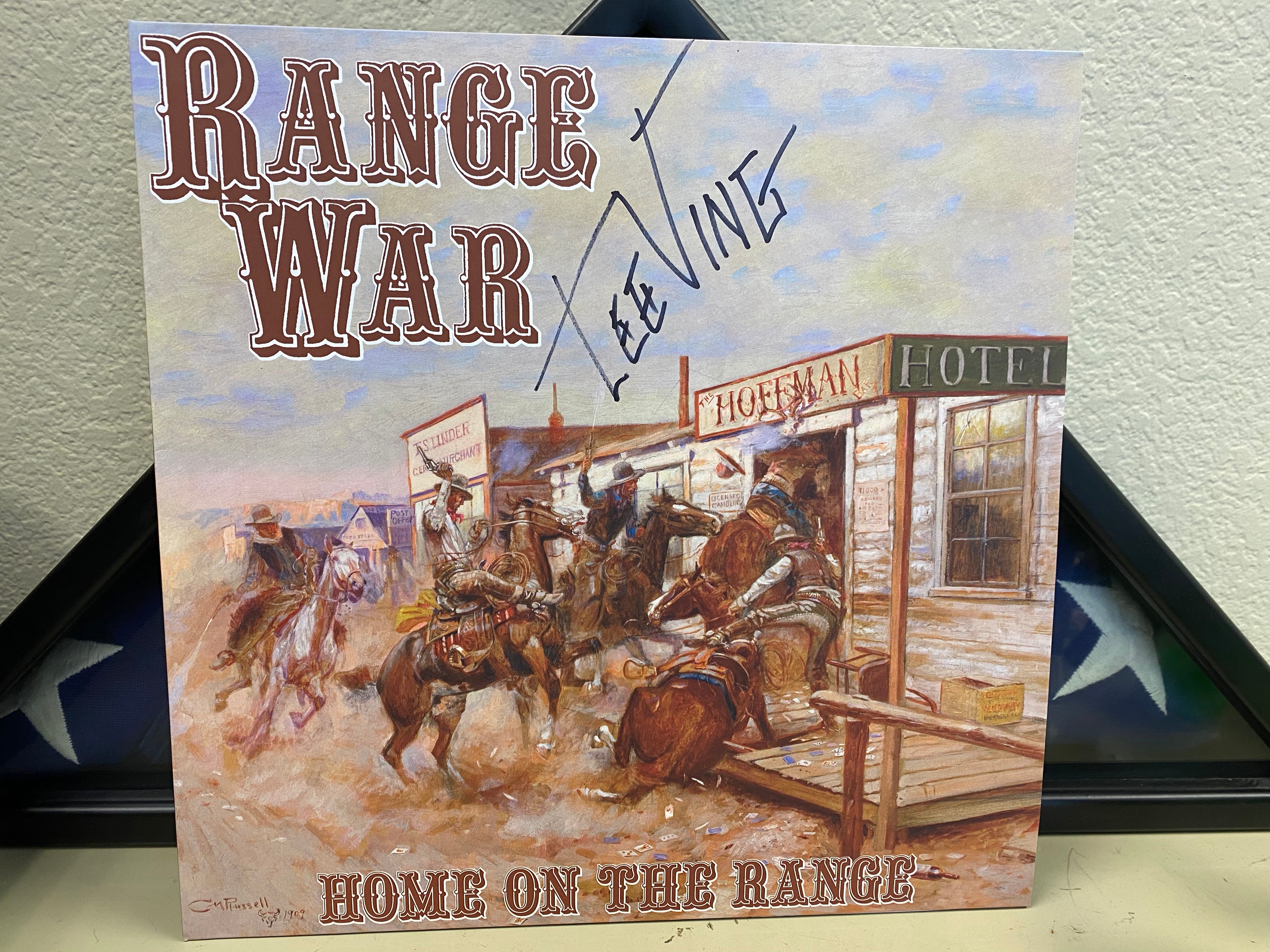 RANGE WAR "HOME ON THE RANGE" LP
