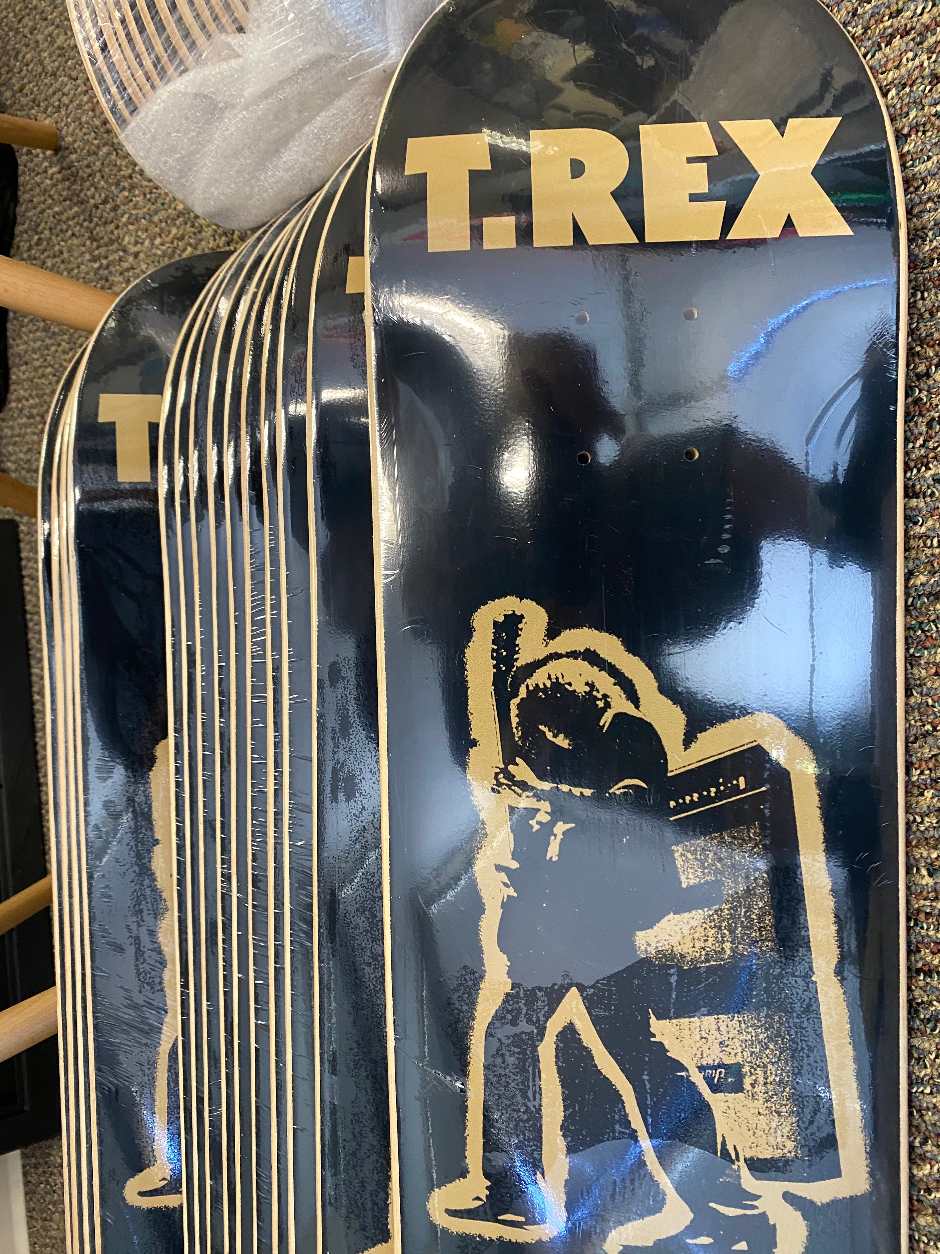 T.REX "ELECTRIC WARRIOR" SKATEBOARD DECK
