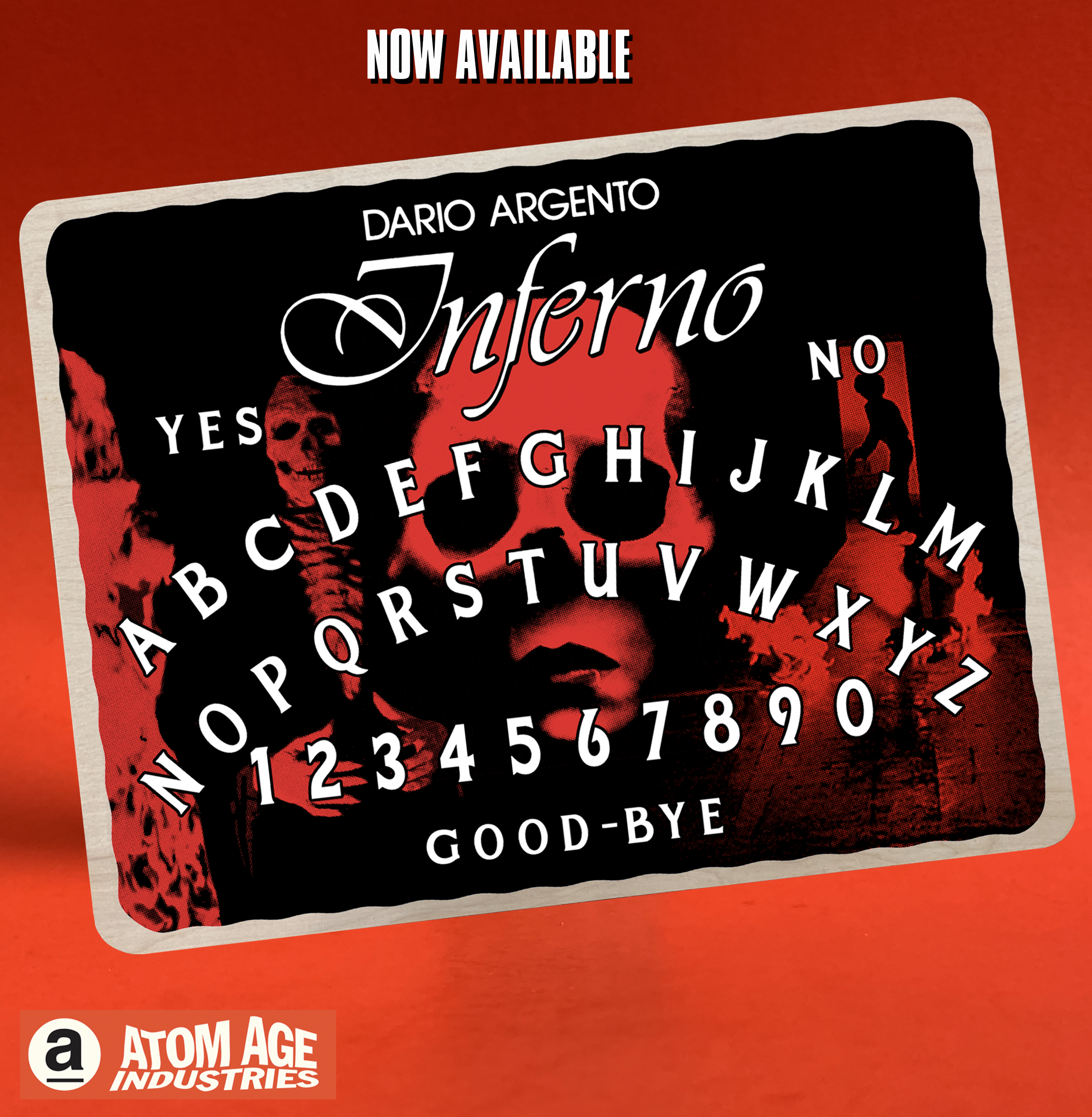 DARIO ARGENTO'S "INFERNO" LIMITED EDITION SPIRIT BOARD