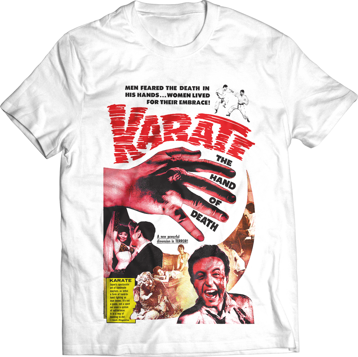 ATOM AGE: "KARATE HAND OF DEATH" T-SHIRT
