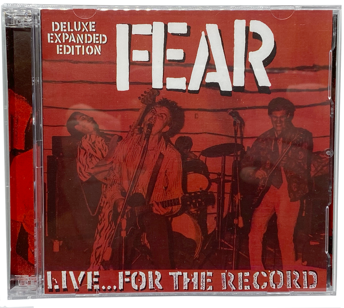 FEAR - "LIVE FOR THE RECORD" 30TH ANNIVERSARY 2XCD