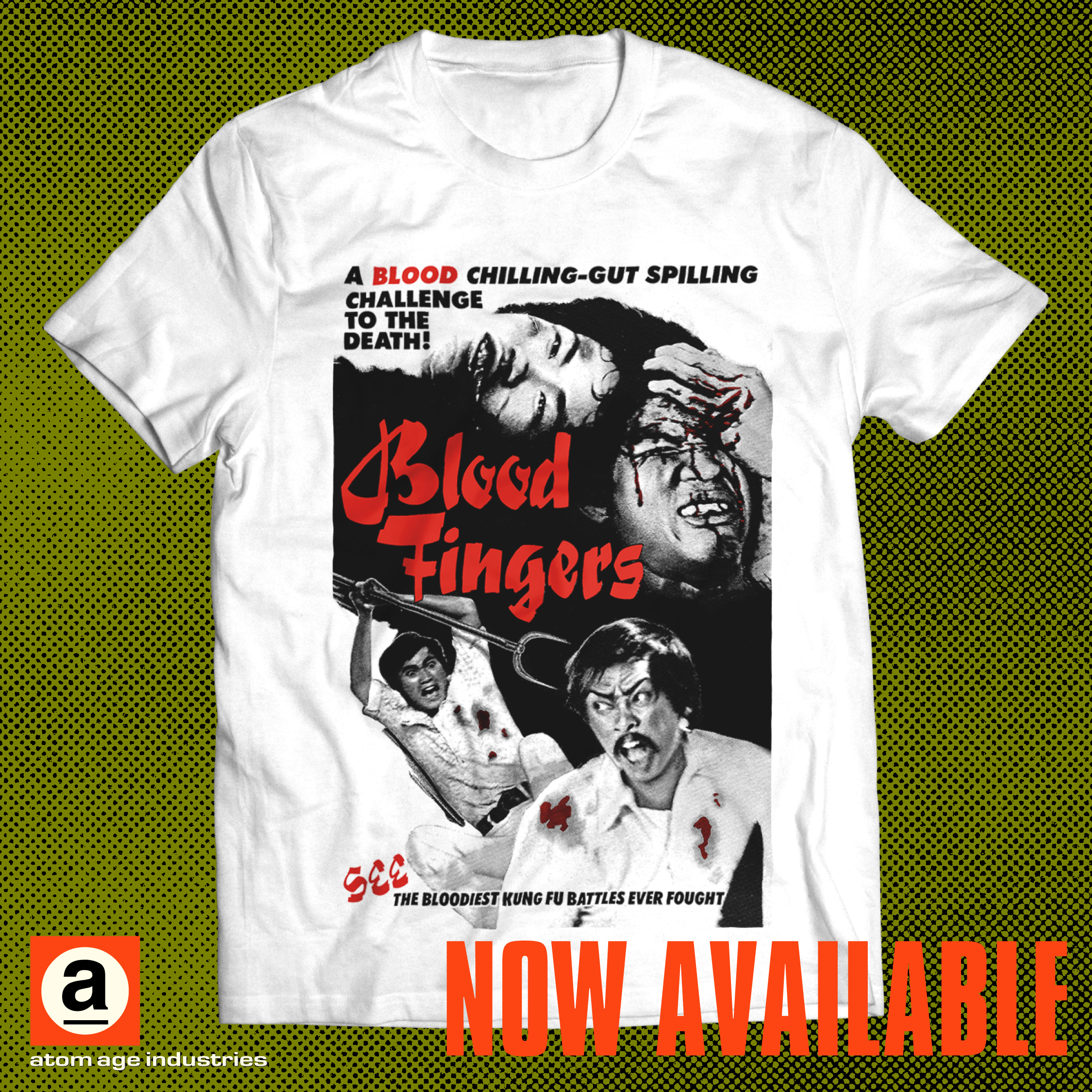 ATOM AGE "BLOOD FINGERS" T-SHIRT