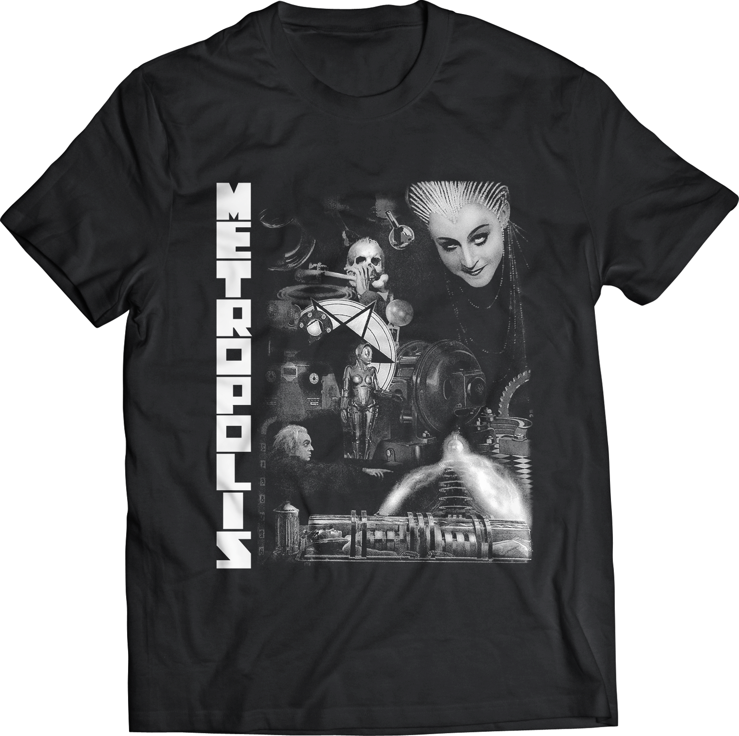 ATOM AGE "METROPOLIS COLLAGE" T-SHIRT