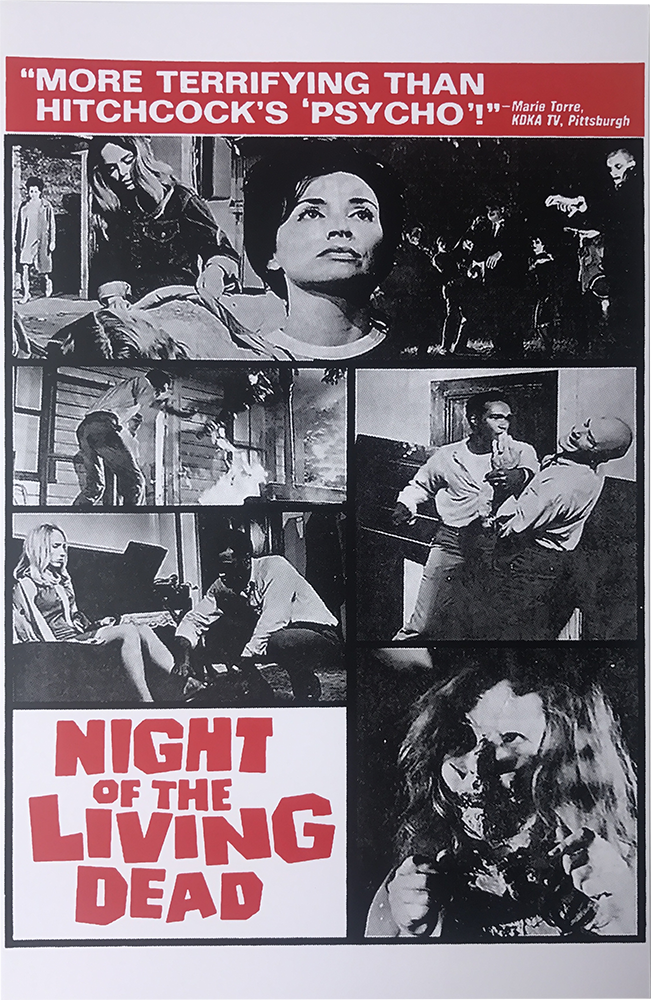 NIGHT OF THE LIVING DEAD TERRIFYING POSTER