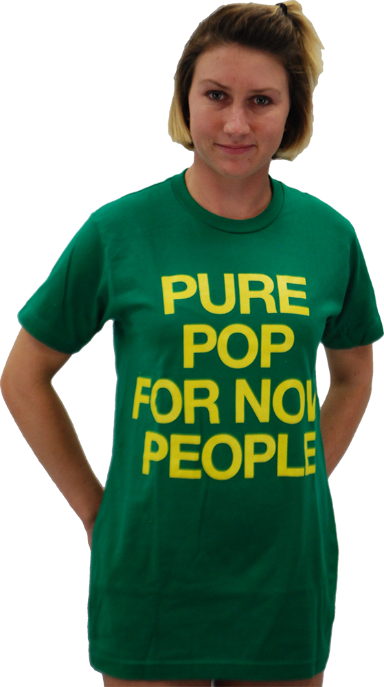 NICK LOWE: "PURE POP FOR NOW PEOPLE" T-SHIRT