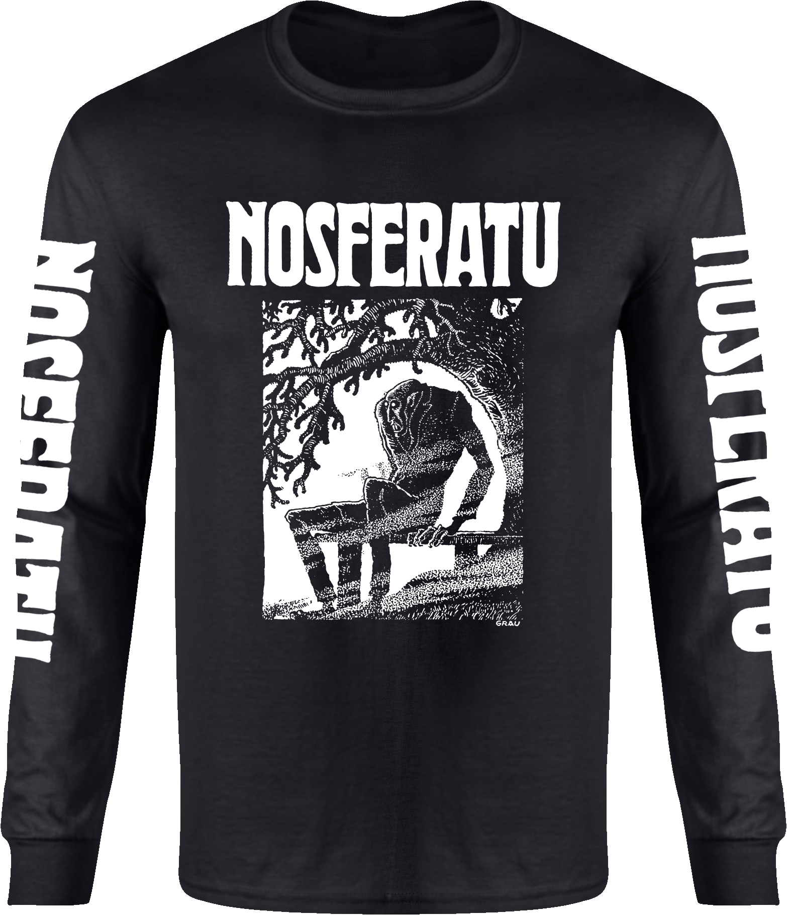ATOM AGE NOSFERATU "ILLUSTRATED" STANDARD LONG SLEEVE T-SHIRT