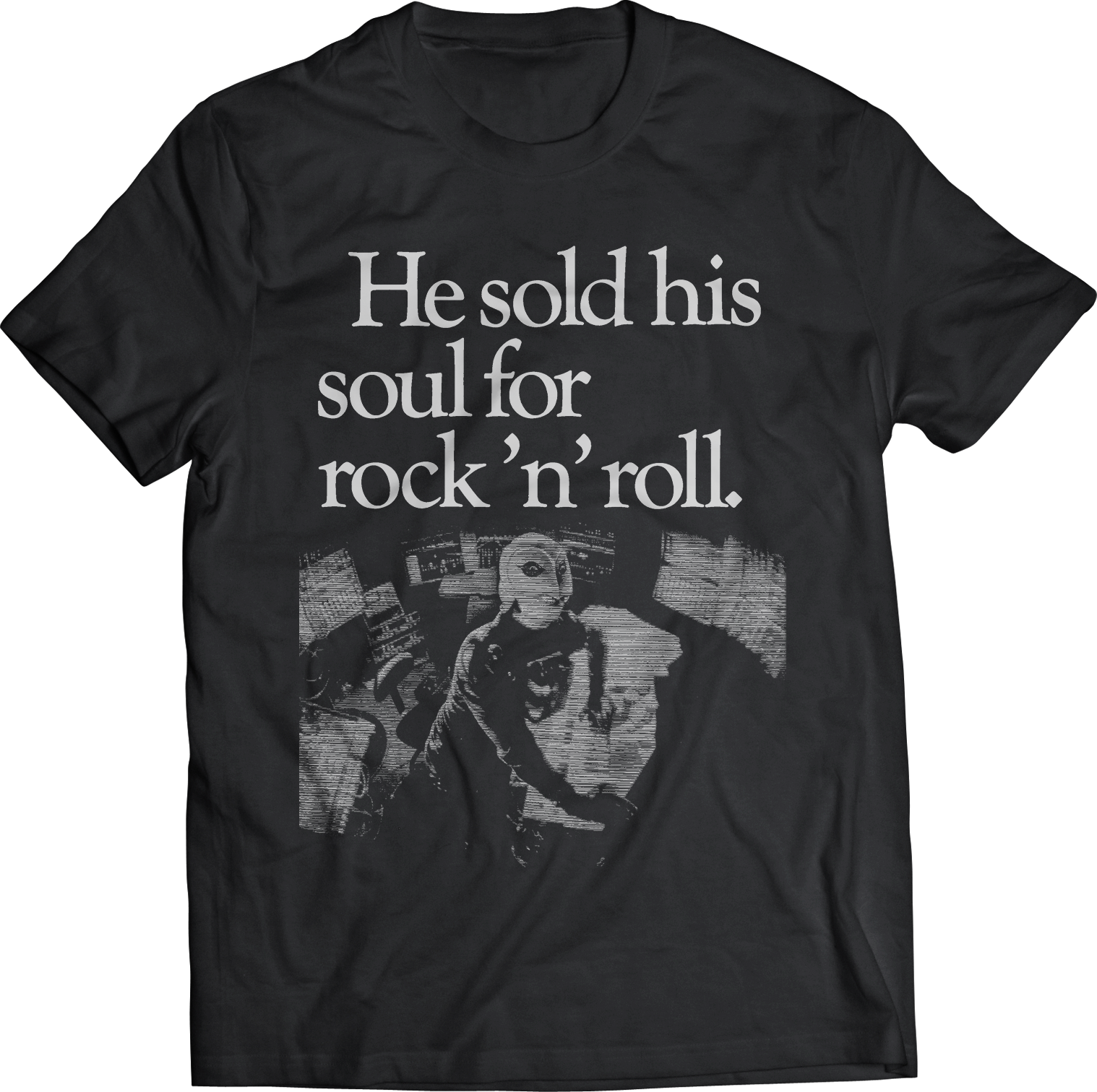 PHANTOM OF THE PARADISE "HE SOLD HIS SOUL FOR ROCK 'N ROLL" T-SHIRT