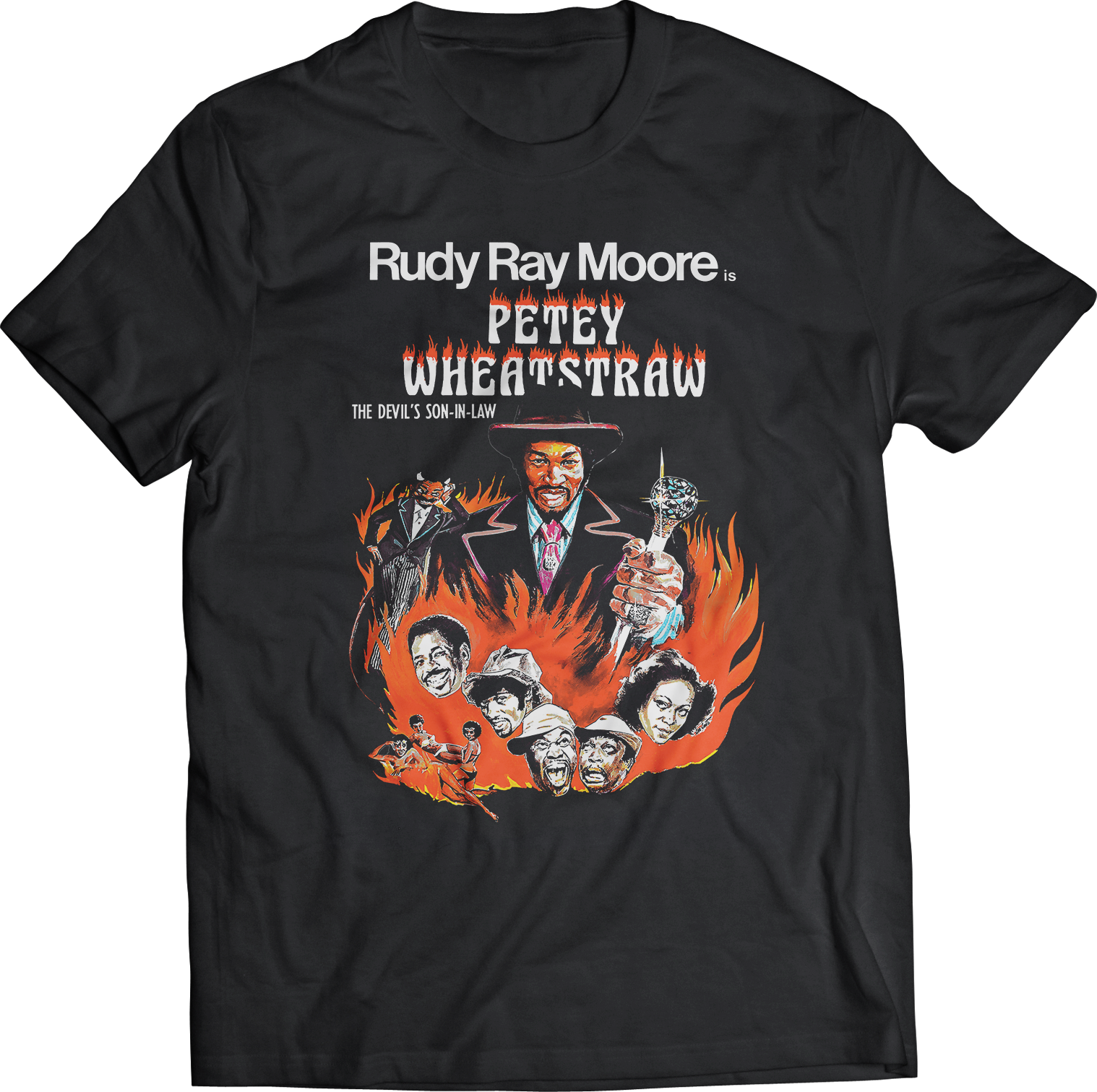RUDY RAY MOORE IS PETEY WHEATSRAW T-SHIRT