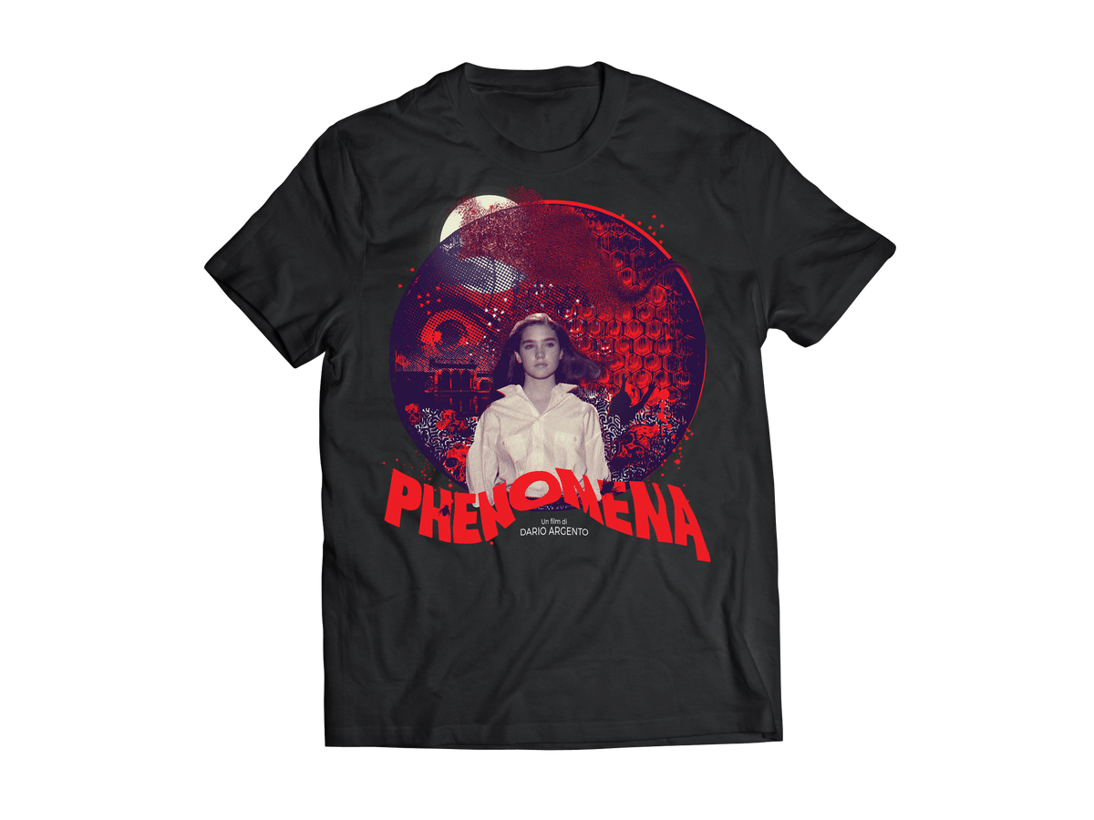 DARIO ARGENTO - LIMITED EDITION “PHENOMENA” T-SHIRT DESIGNED BY DANNY WEST