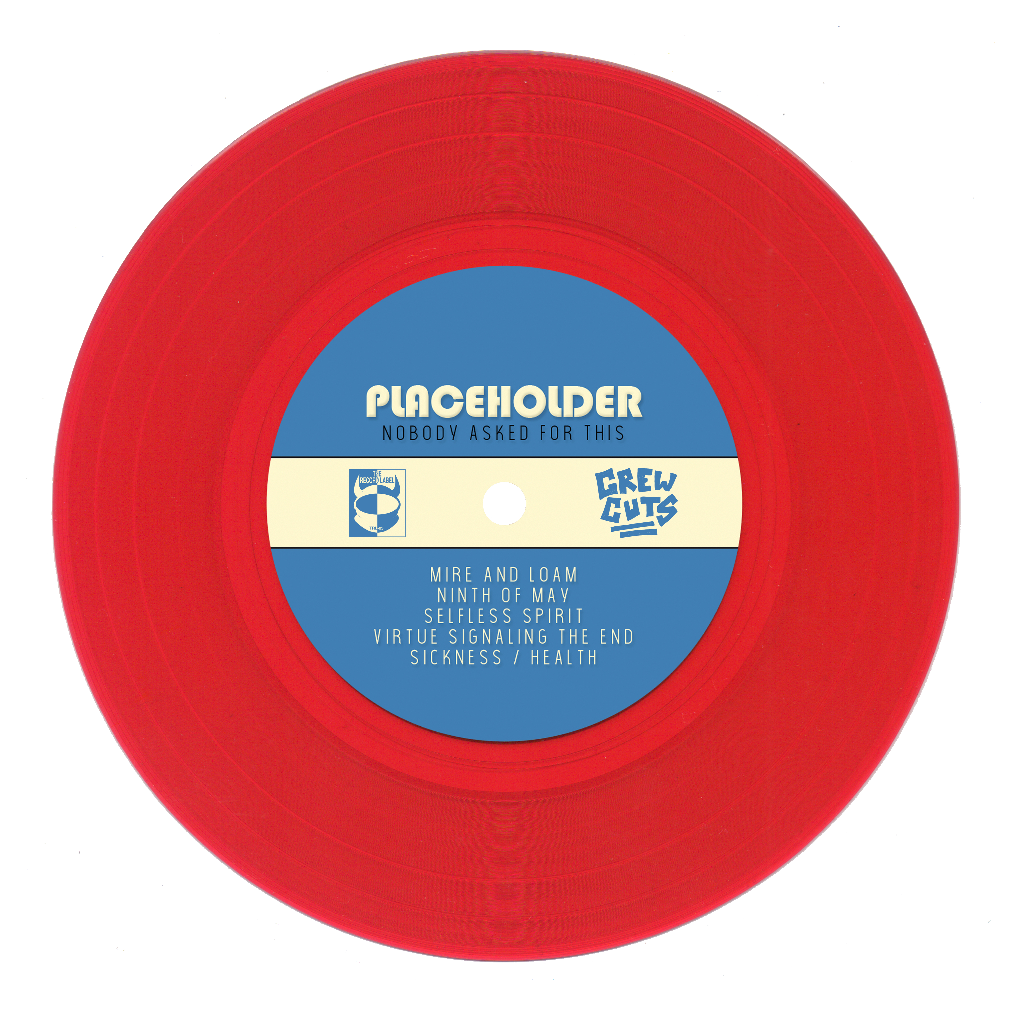PLACEHOLDER "NOBODY ASKED FOR THIS" 7" SINGLE