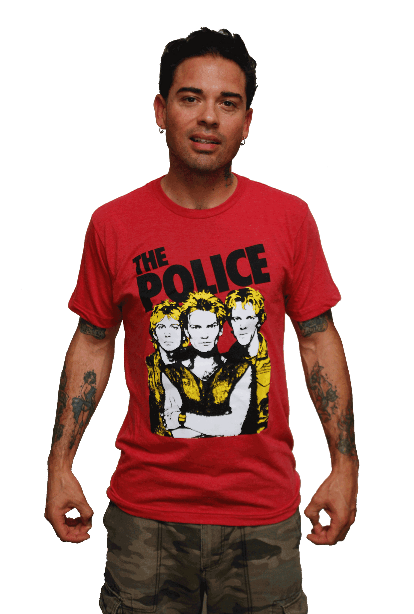 THE POLICE: '81 TOUR POSTER T-SHIRT
