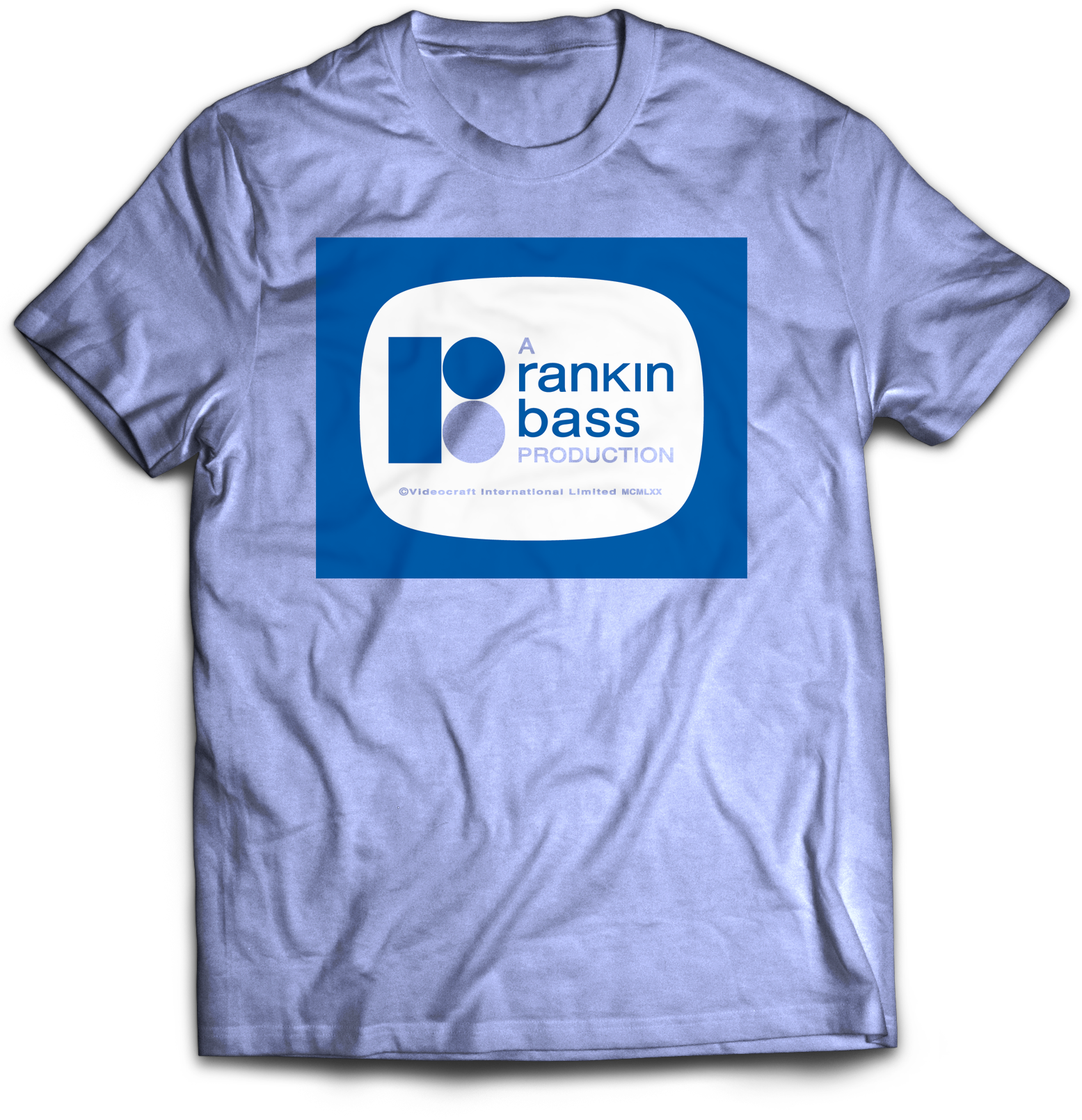RANKIN / BASS LOGO T-SHIRT - BLUE