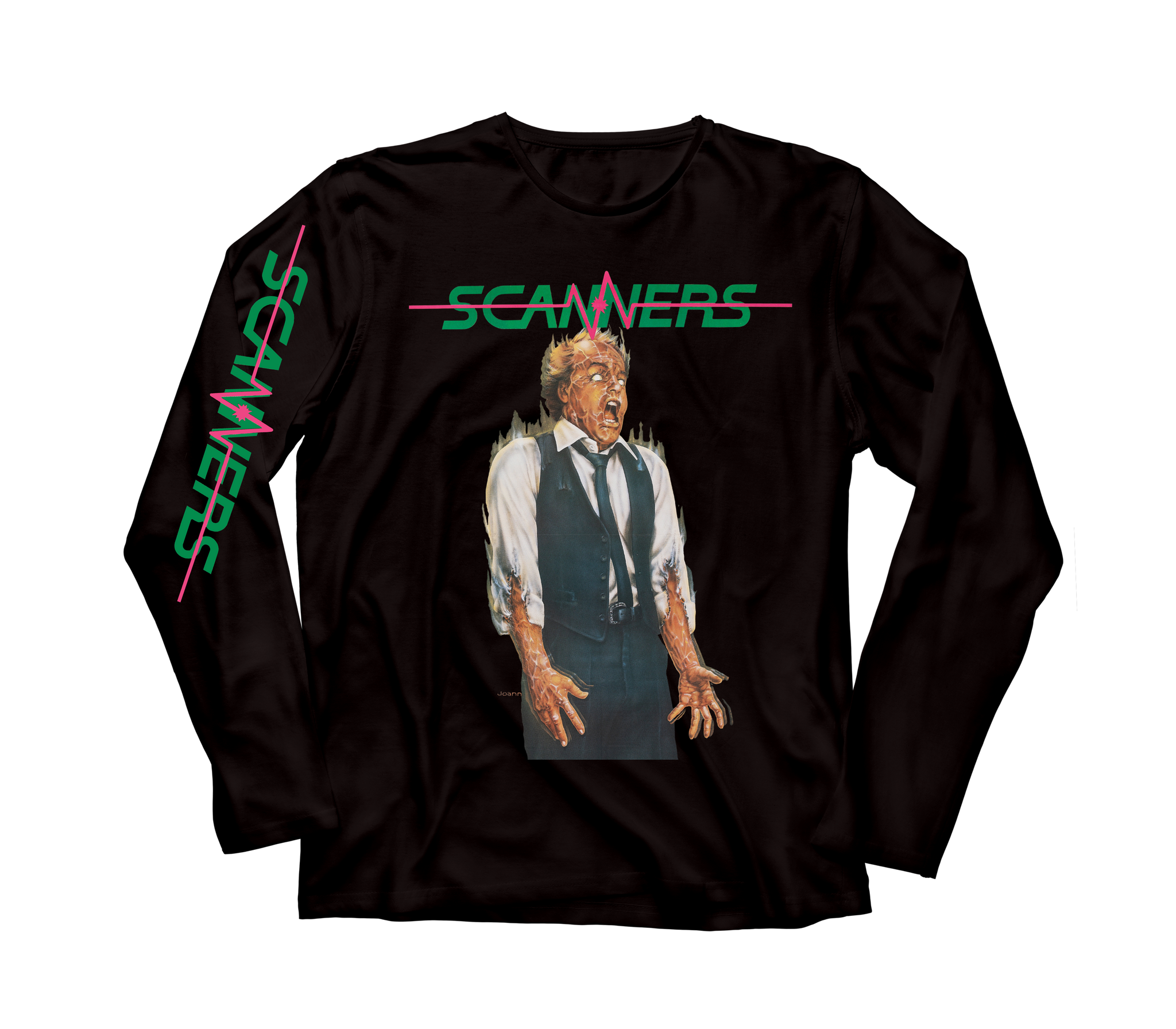SCANNERS "FRENCH POSTER" LONGSLEEVE T-SHIRT