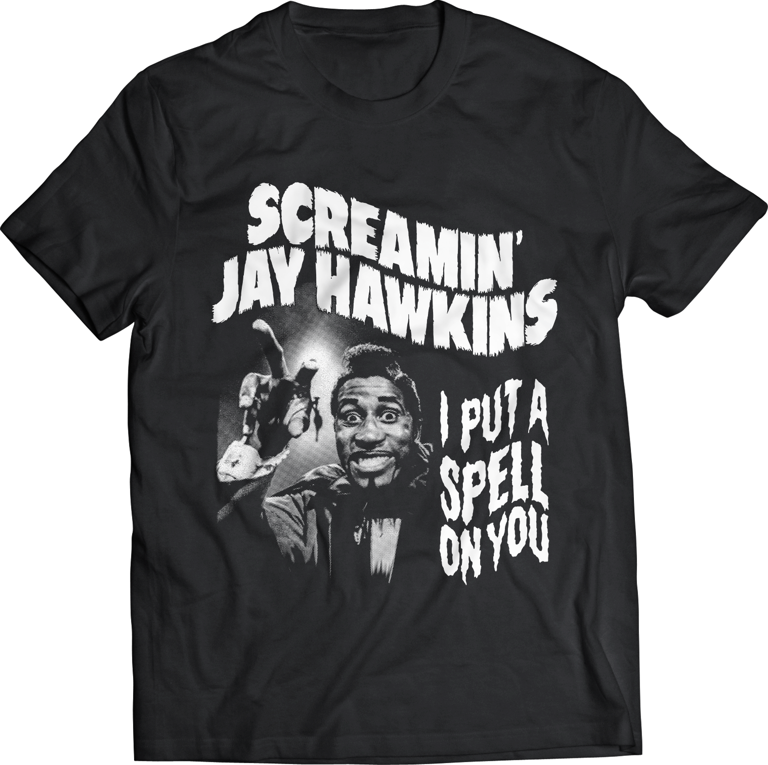SCREAMIN' JAY HAWKINS "I PUT A SPELL ON YOU" T-SHIRT