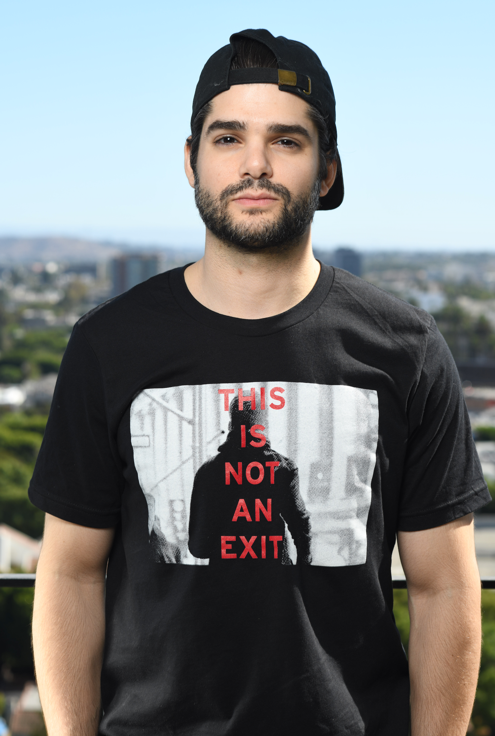 BRET EASTON ELLIS "THIS IS NOT AN EXIT" T-SHIRT