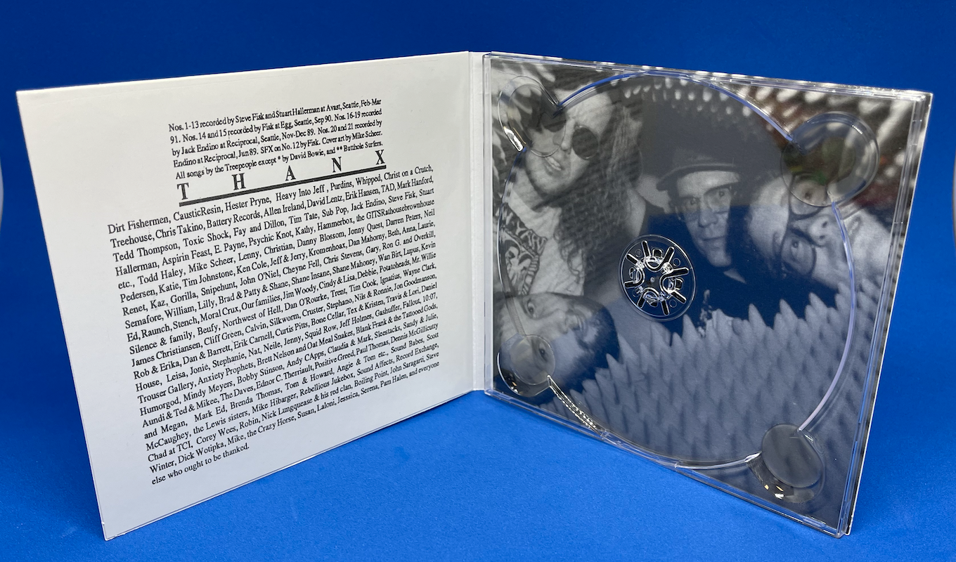 TREEPEOPLE "GUILT, REGRET, EMBARRASSMENT" COMPACT DISC