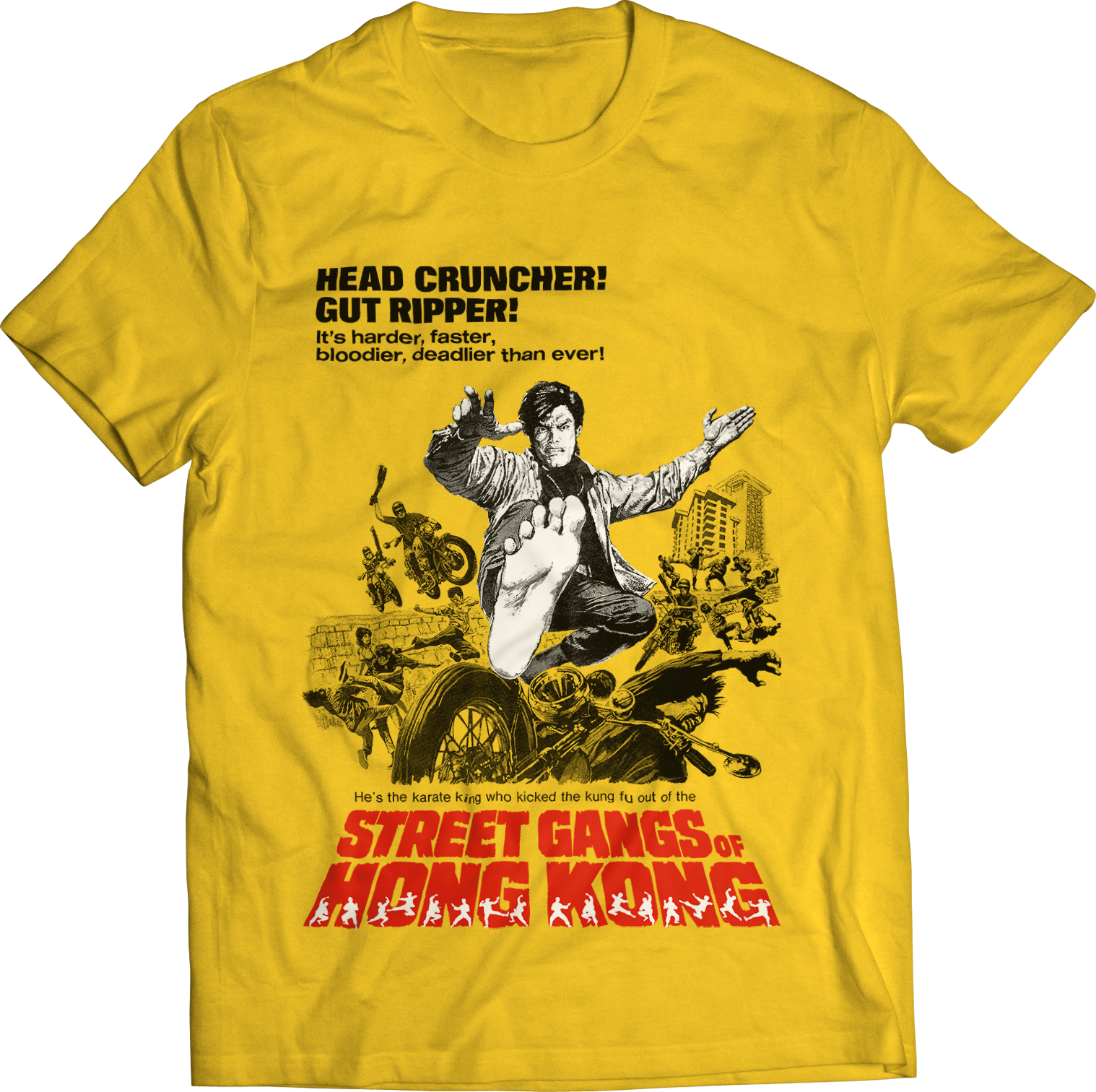 ATOM AGE "STREET GANGS OF HONG KONG" T-SHIRT
