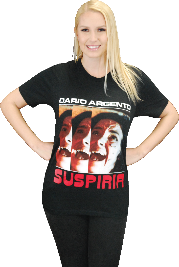 DARIO ARGENTO "SUSPIRIA" MAGGOTS T-SHIRT