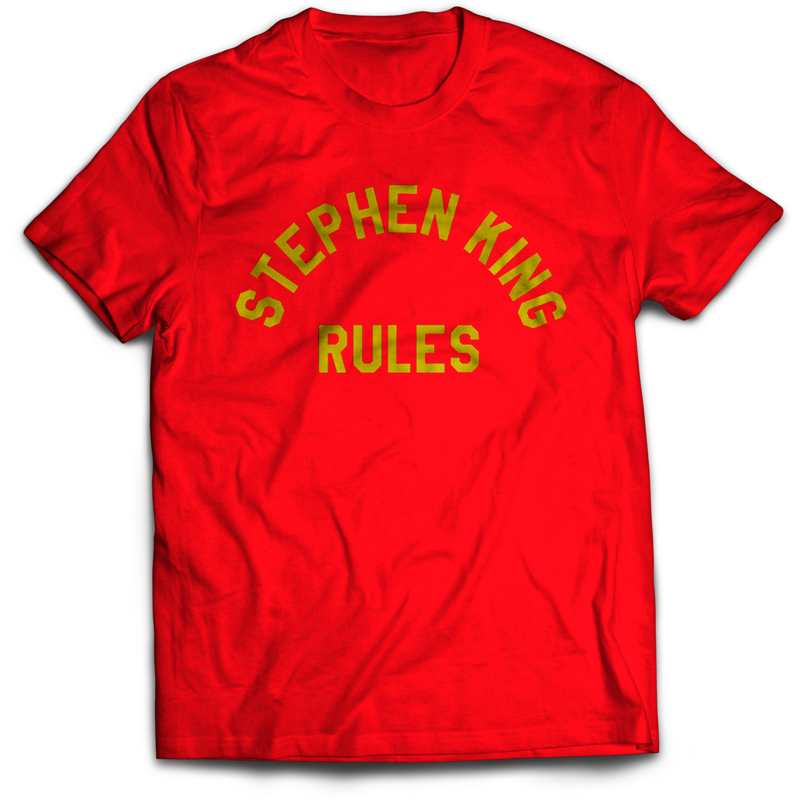 ATOM AGE "STEPHEN KING RULES" T-SHIRT