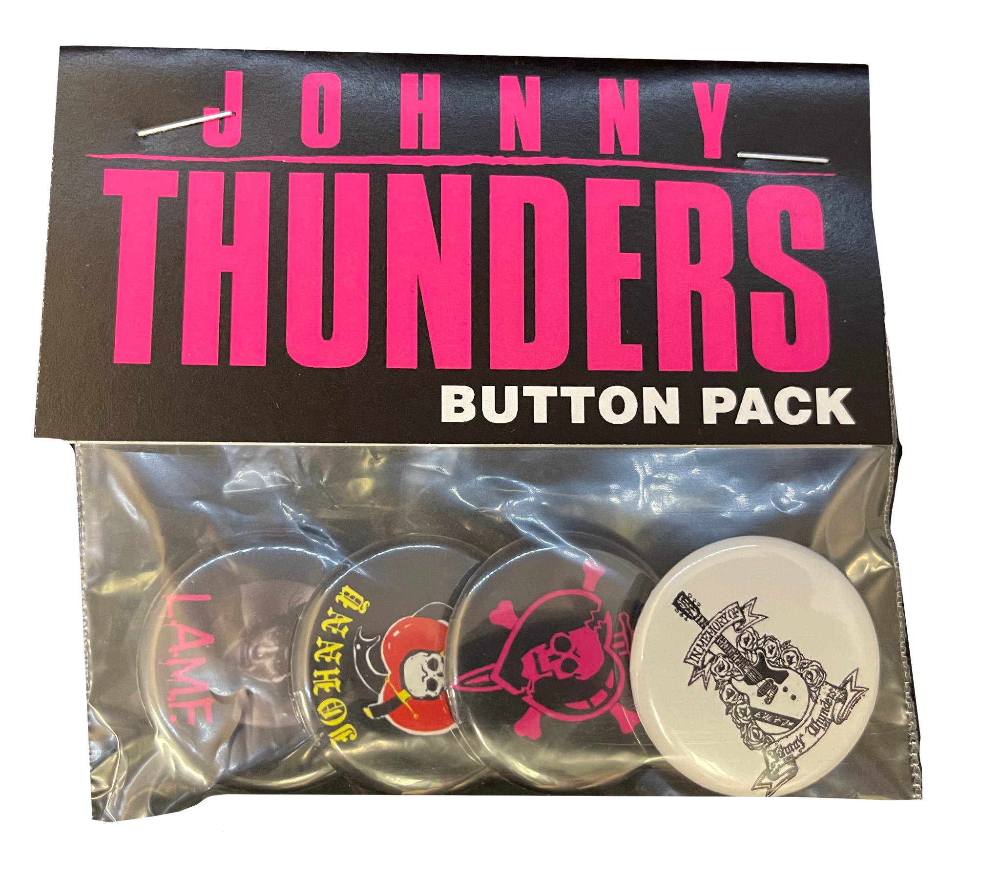 JOHNNY THUNDERS:  BUTTON PACK