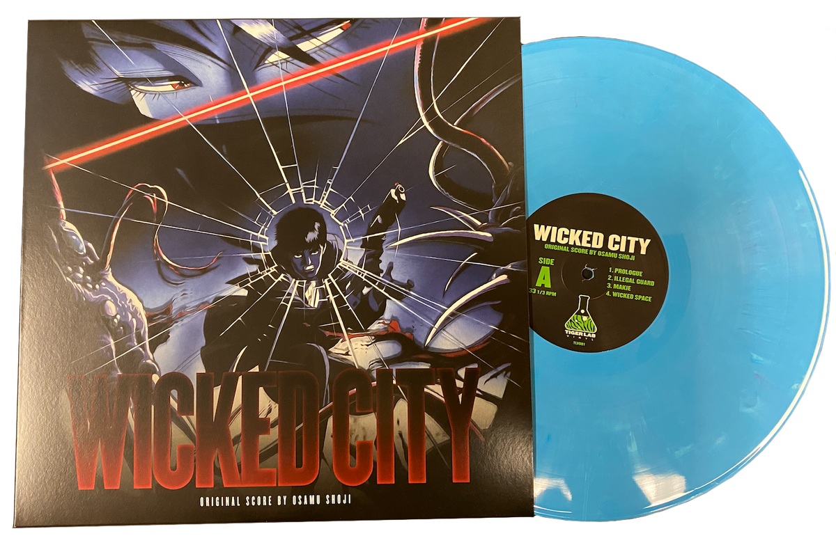 WICKED CITY - ORIGINAL SCORE BY OSAMU SHOJI - COLORED VINYL LP