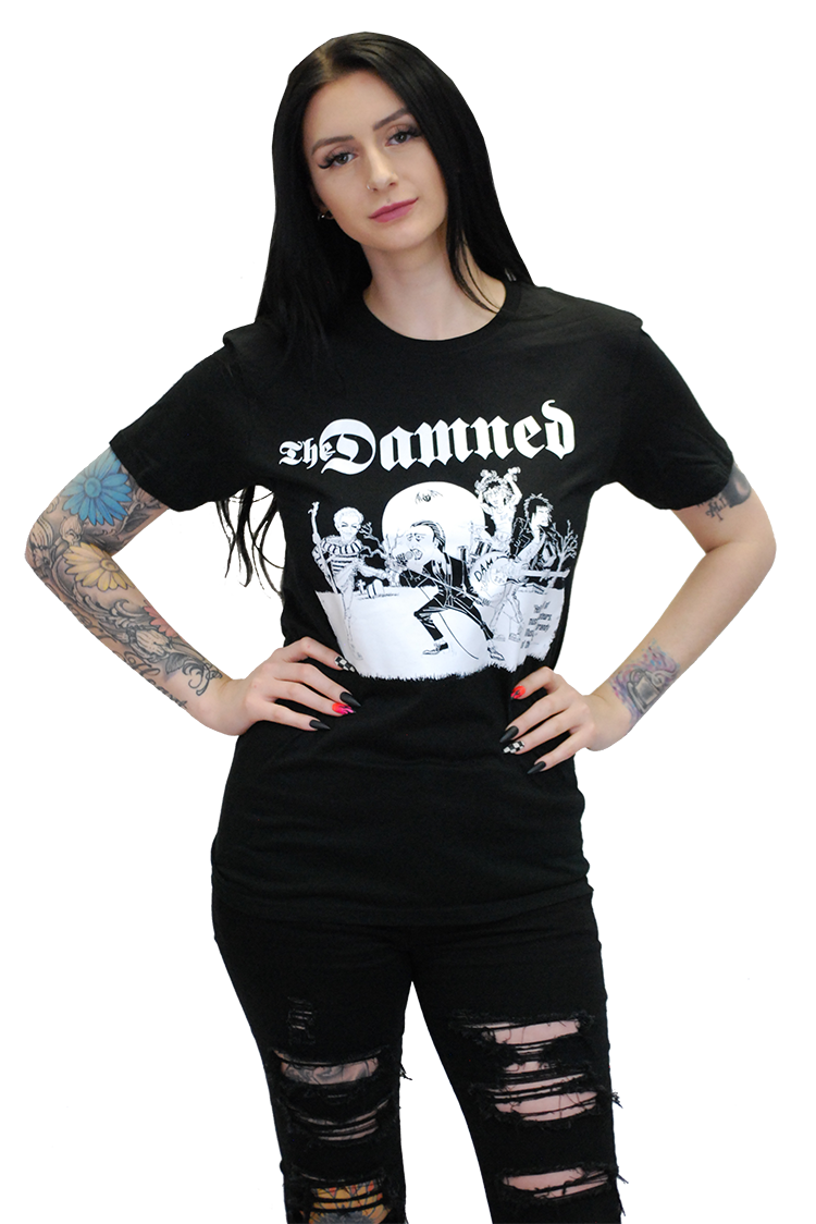 DAMNED: "CARTOON" T-SHIRT