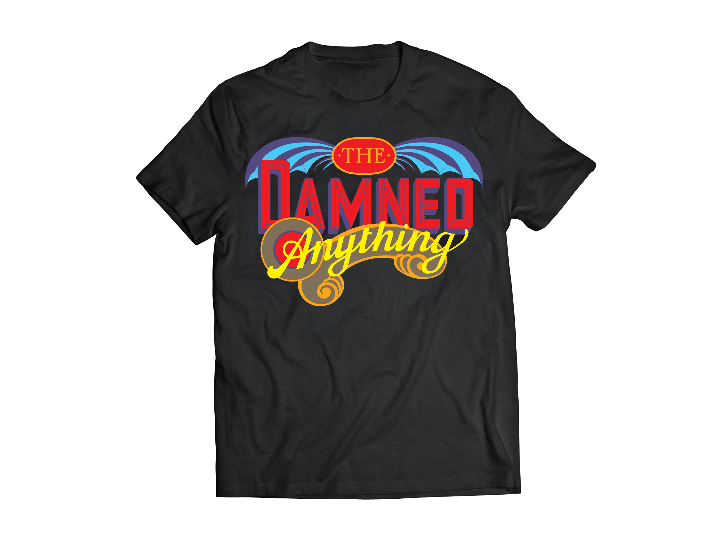 DAMNED: "ANYTHING" T-SHIRT