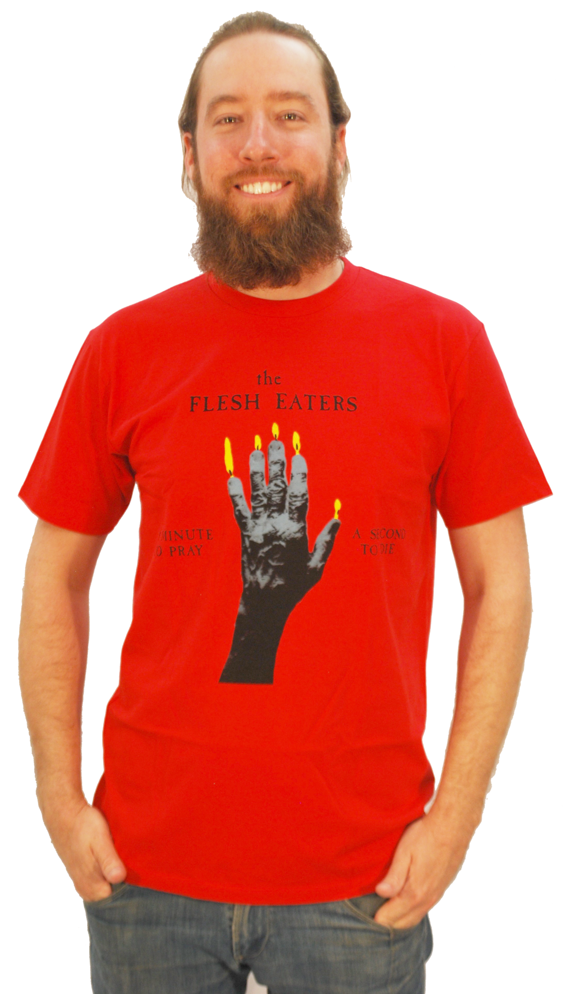FLESH EATERS - "A MINUTE TO PRAY, A SECOND TO DIE" T-SHIRT