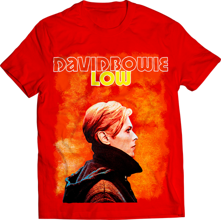 DAVID BOWIE "LOW" T-SHIRT