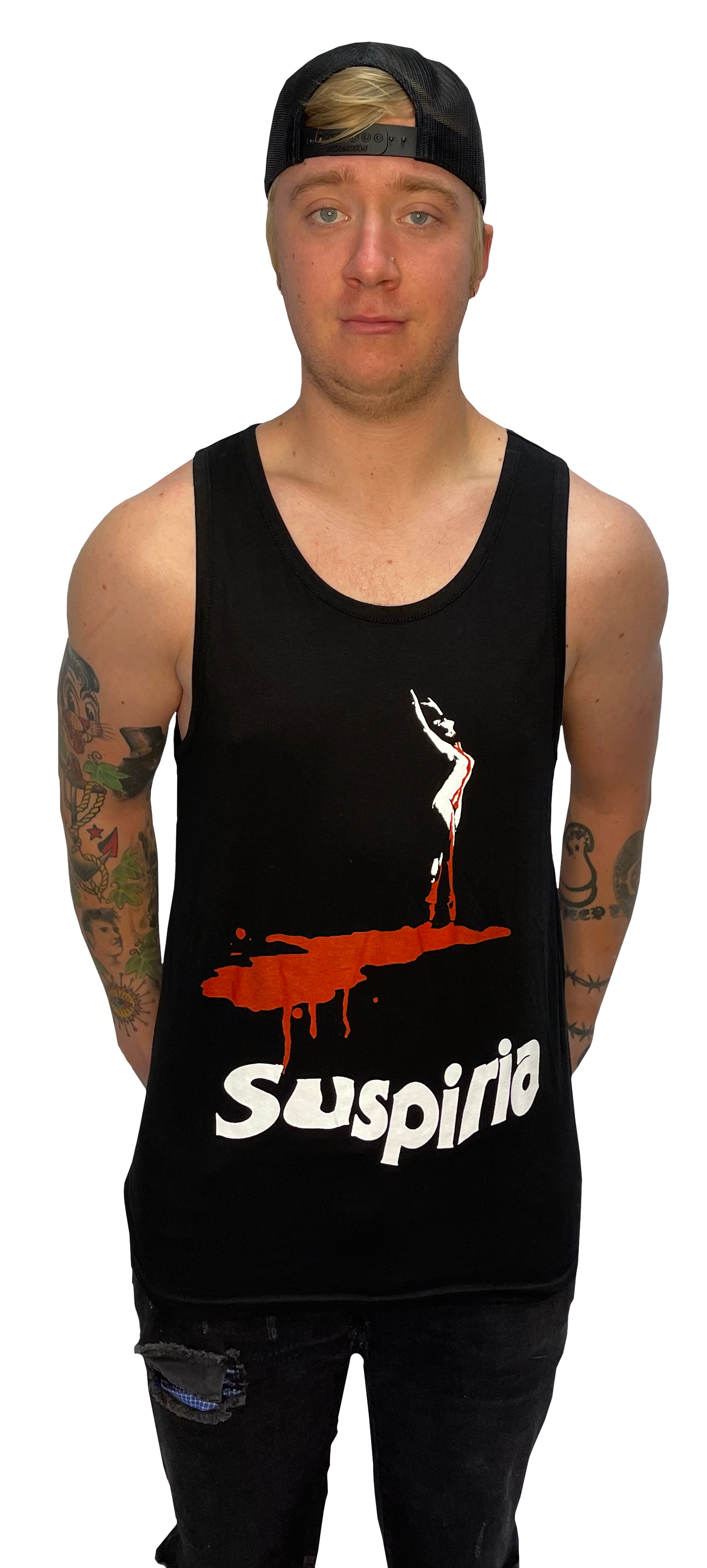 DARIO ARGENTO'S SUSPIRIA - SUZY BLACK STANDARD EDITION T-SHIRT – Atom Age  Industries