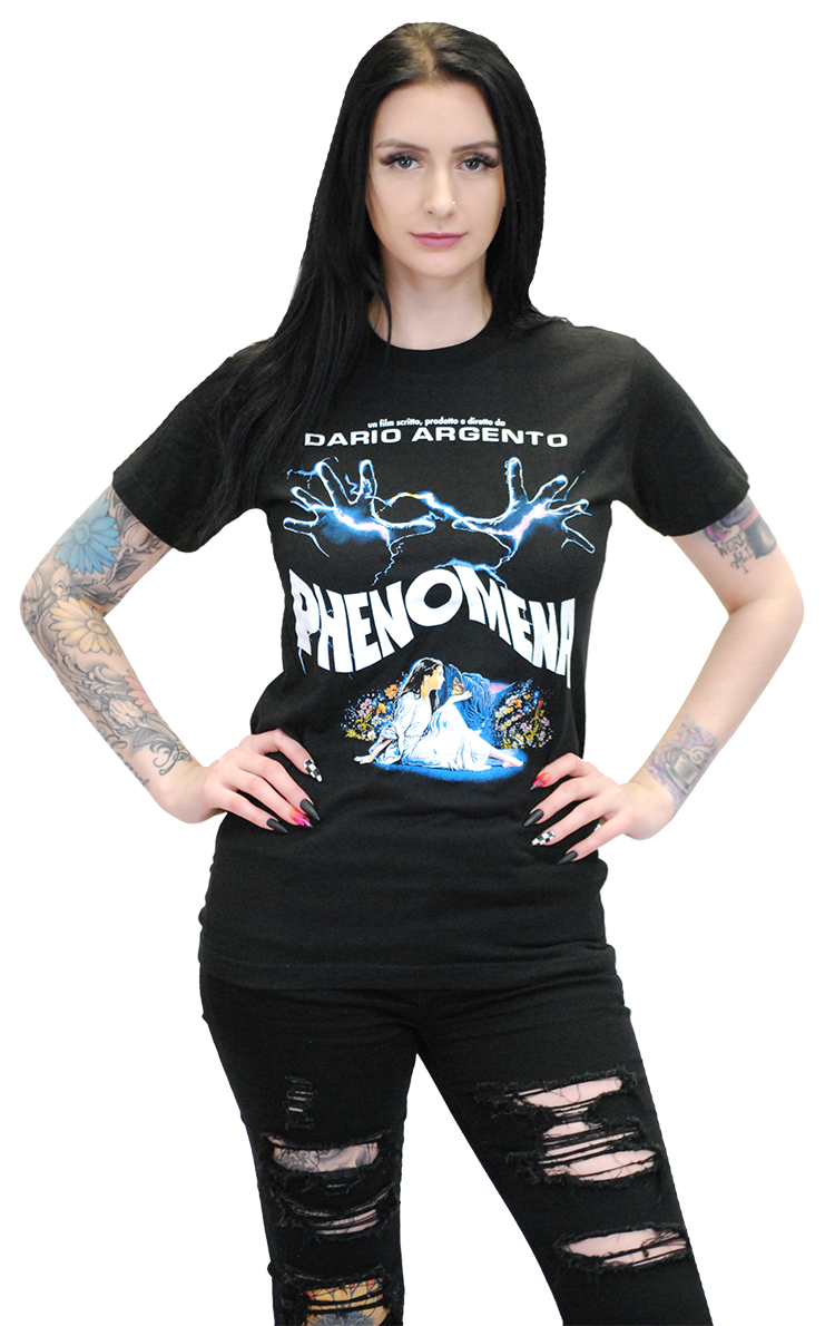 DARIO ARGENTO “PHENOMENA” POSTER T-SHIRT
