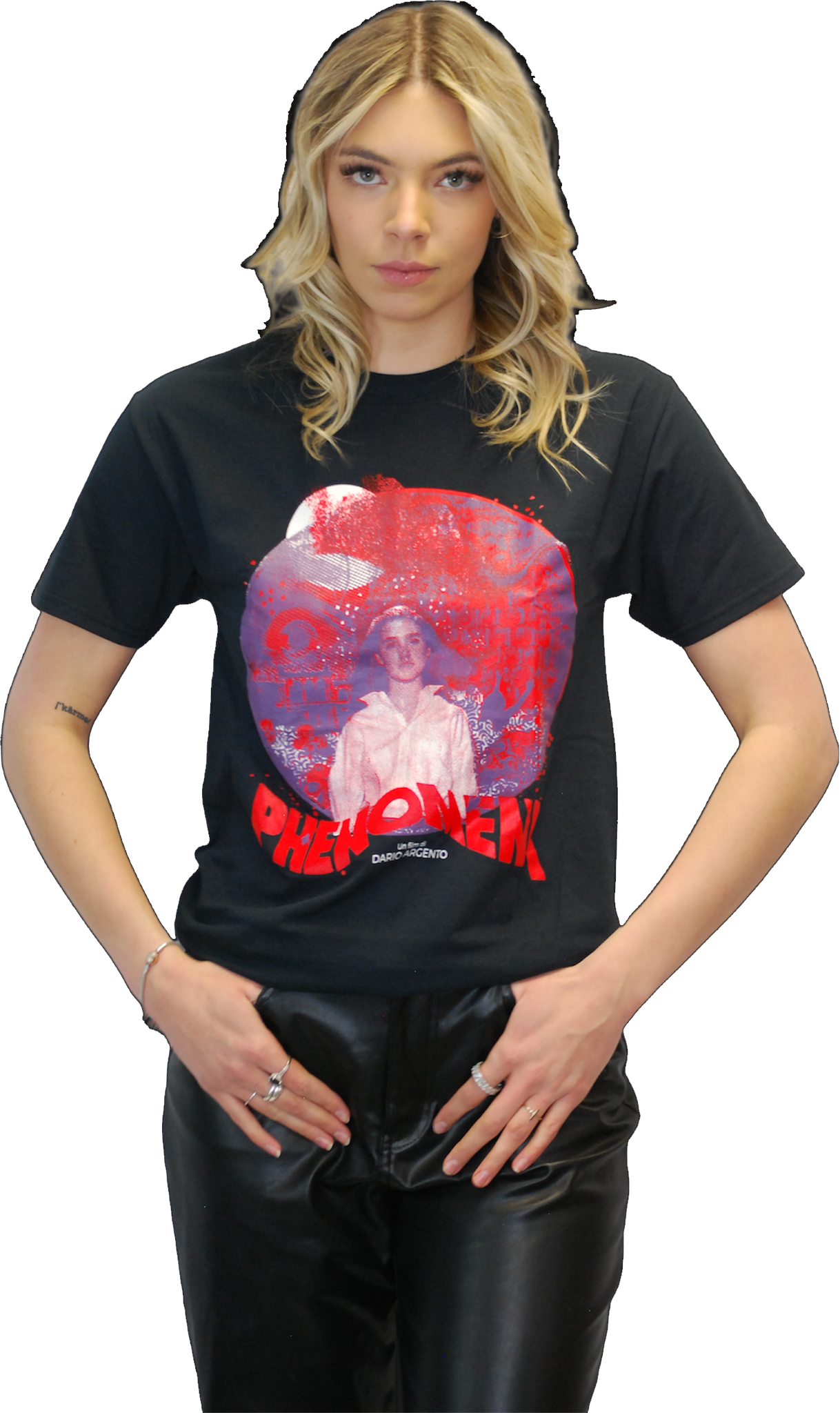 DARIO ARGENTO - LIMITED EDITION “PHENOMENA” T-SHIRT DESIGNED BY DANNY WEST