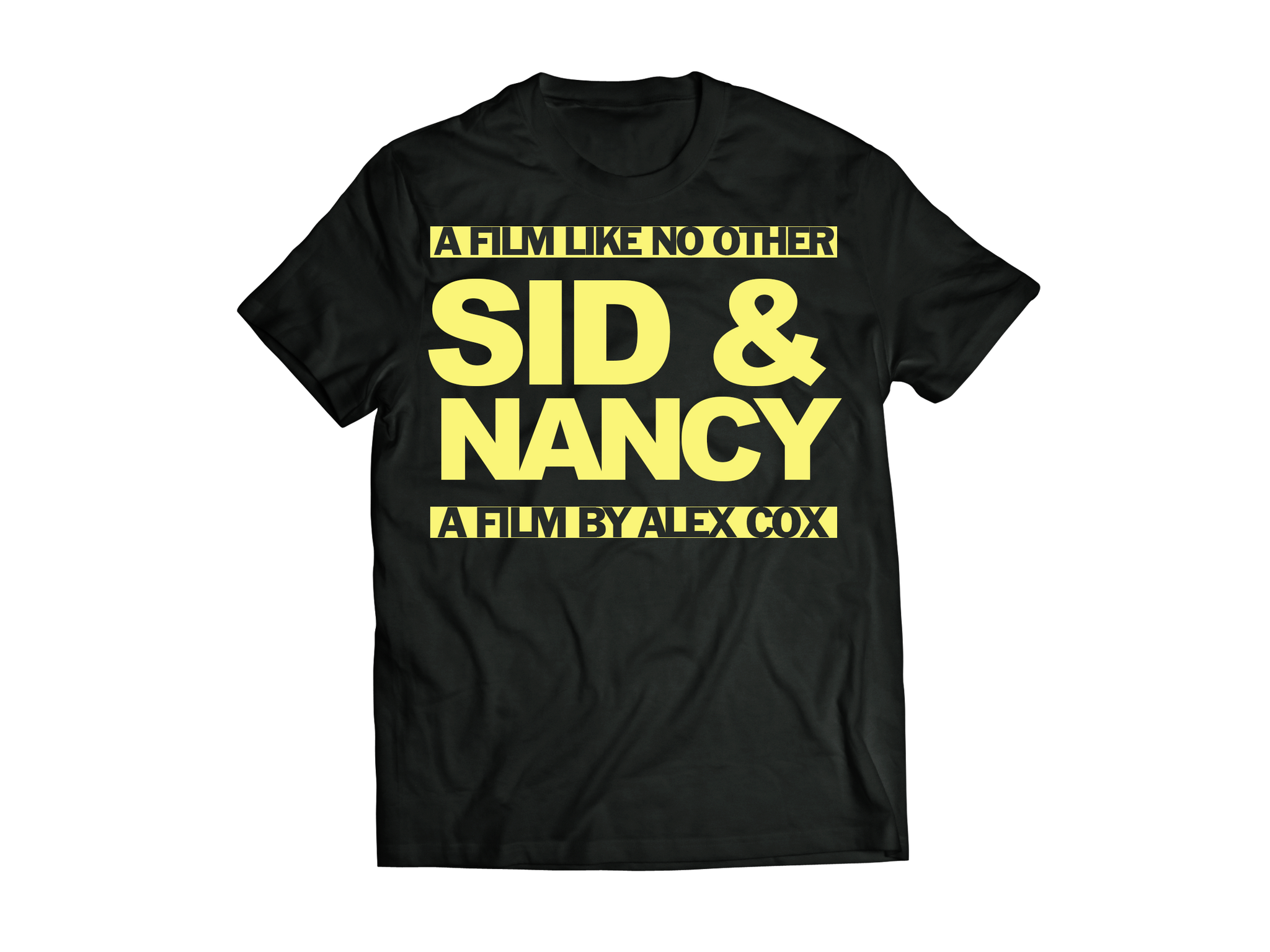 SID & NANCY - "A FILM LIKE NO OTHER" T-SHIRT
