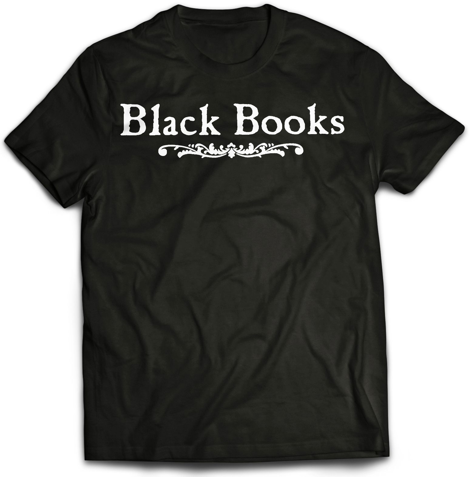 BLACK BOOKS: LOGO T-SHIRT