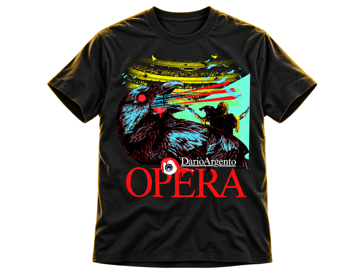 DARIO ARGENTO "OPERA" RAVEN T-SHIRT DESIGNED BY DANNY WEST