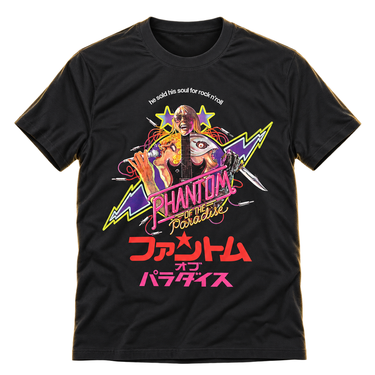 PHANTOM OF THE PARADISE "JAPANESE POSTER" T-SHIRT
