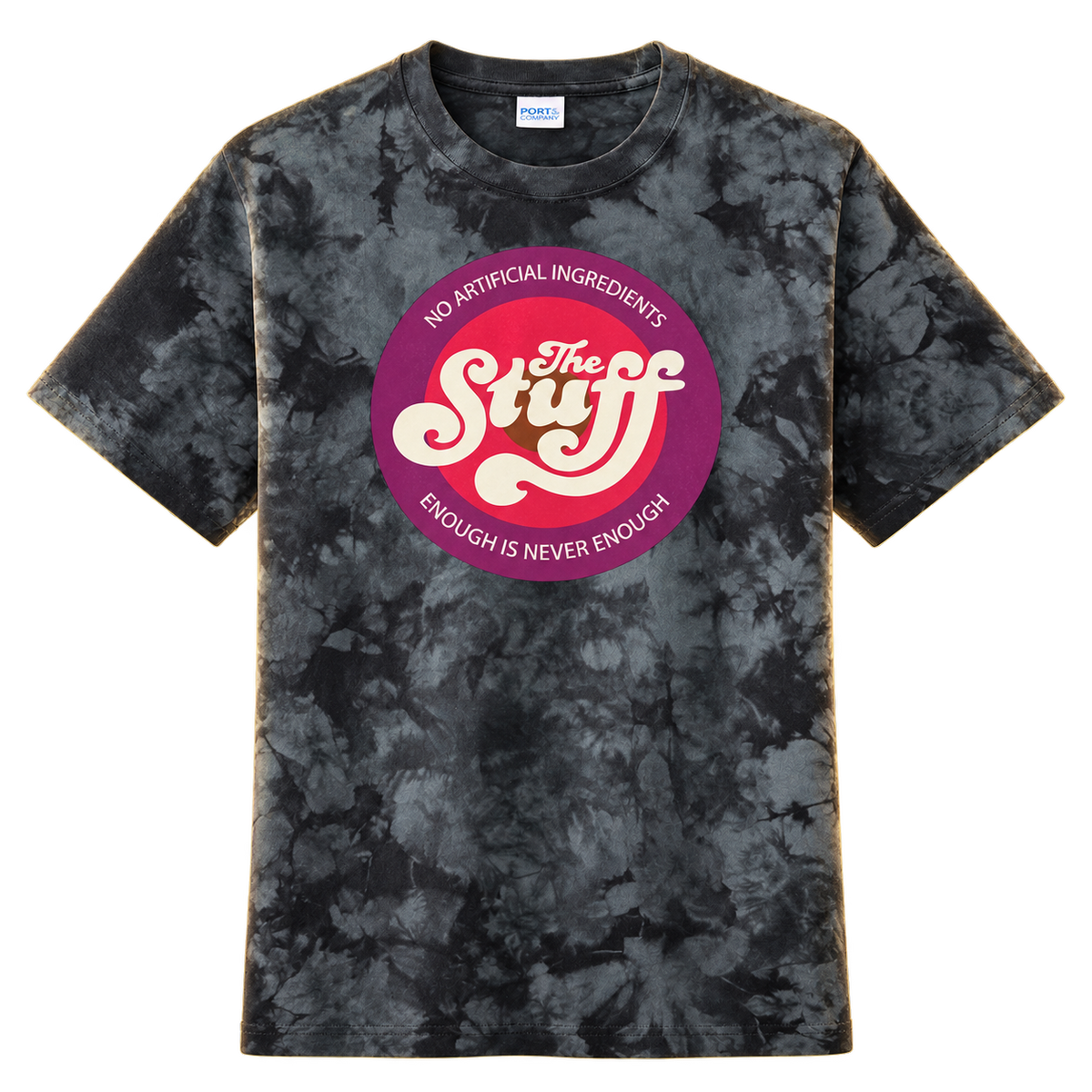 THE STUFF "LOGO" TIE DYE T-SHIRT