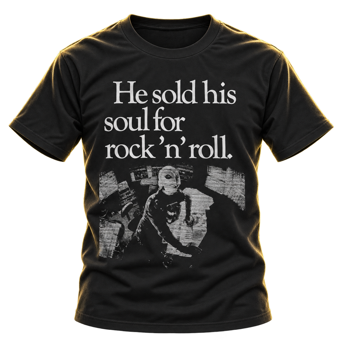 PHANTOM OF THE PARADISE "HE SOLD HIS SOUL FOR ROCK 'N ROLL" T-SHIRT