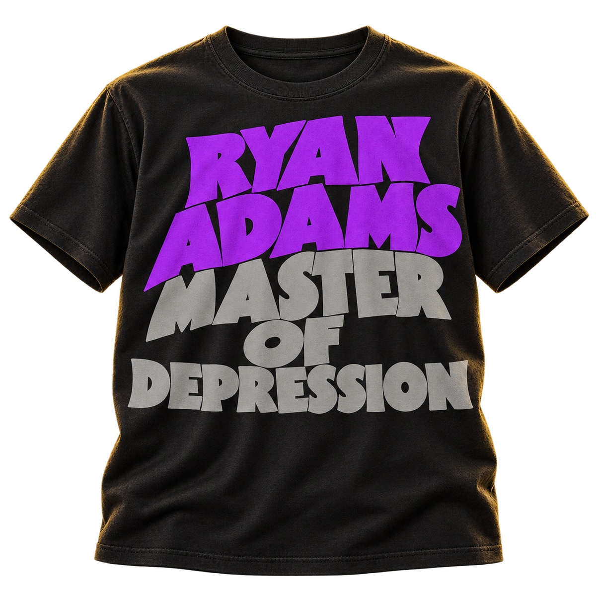RYAN ADAMS / PAX AM "MASTER OF DEPRESSION" T-SHIRT