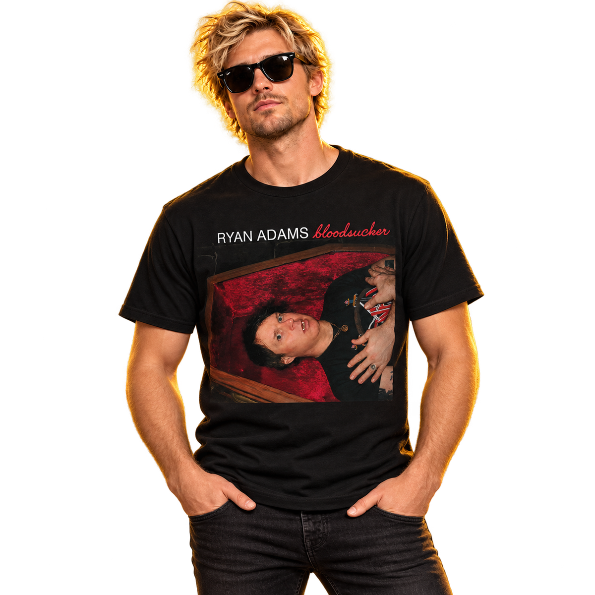 RYAN ADAMS / PAX AM "BLOODSUCKER" T-SHIRT