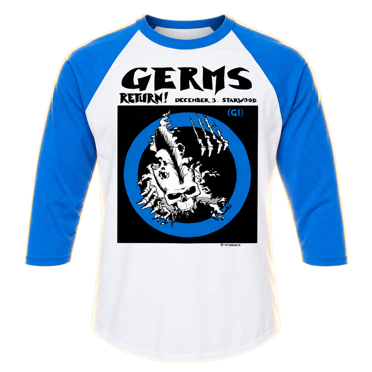 GERMS "STARWOOD" 3/4 SLEEVE RAGLAN