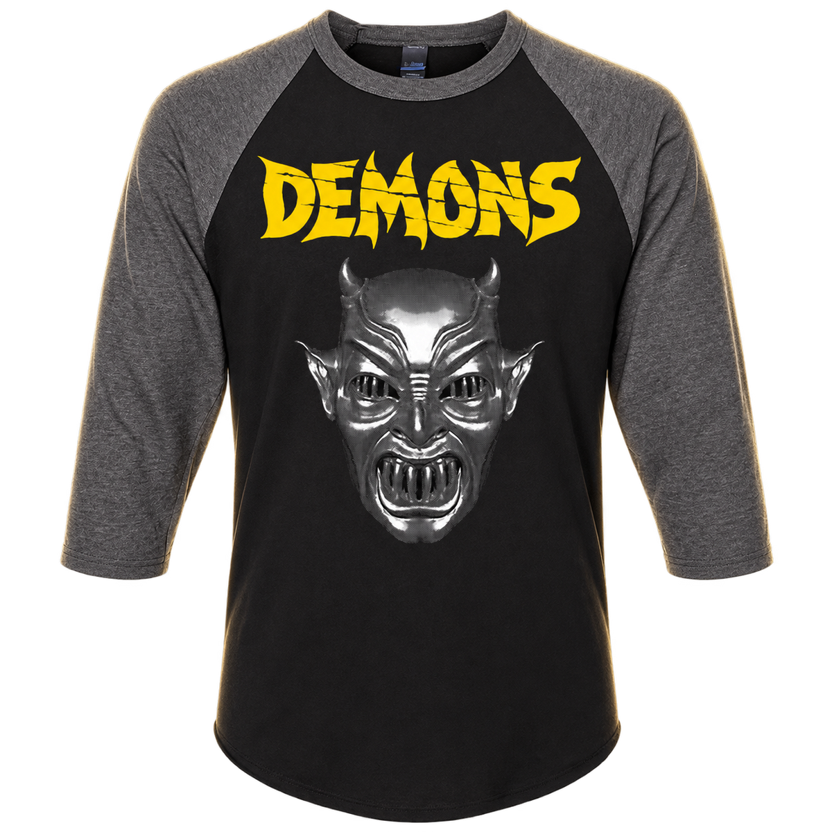 LAMBERTO BAVA'S "DEMONS" MASK 3/4 SLEEVE RAGLAN