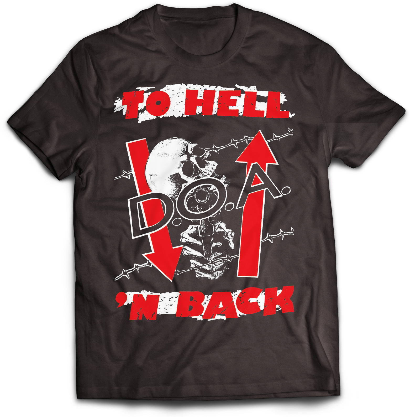 D.O.A. "TO HELL N BACK" T-SHIRT