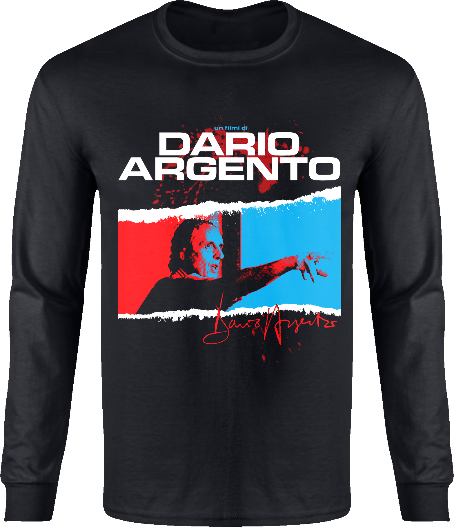 DARIO ARGENTO: "DARIO TORN" SHORT SLEEVE T-SHIRT