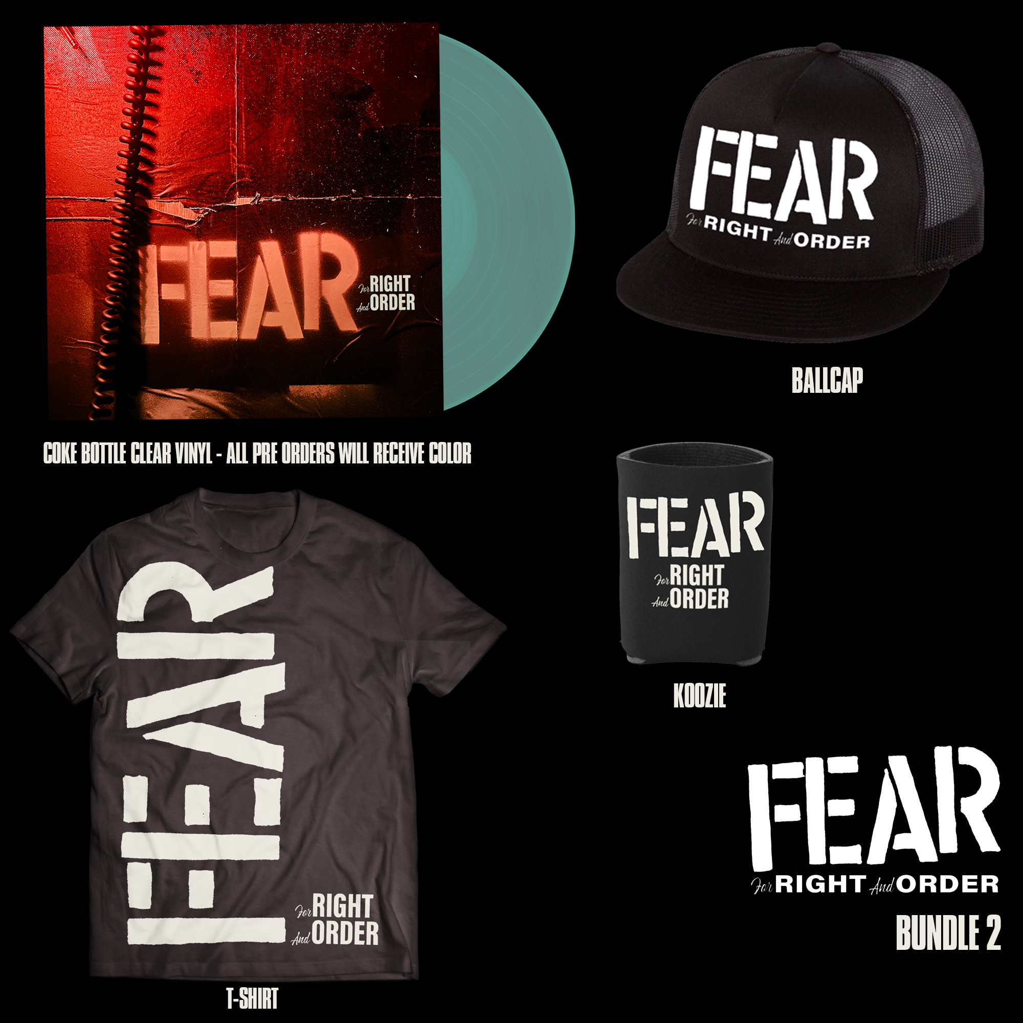 FEAR "FOR RIGHT AND ORDER" LIMITED EDITION DELUXE BUNDLE 2