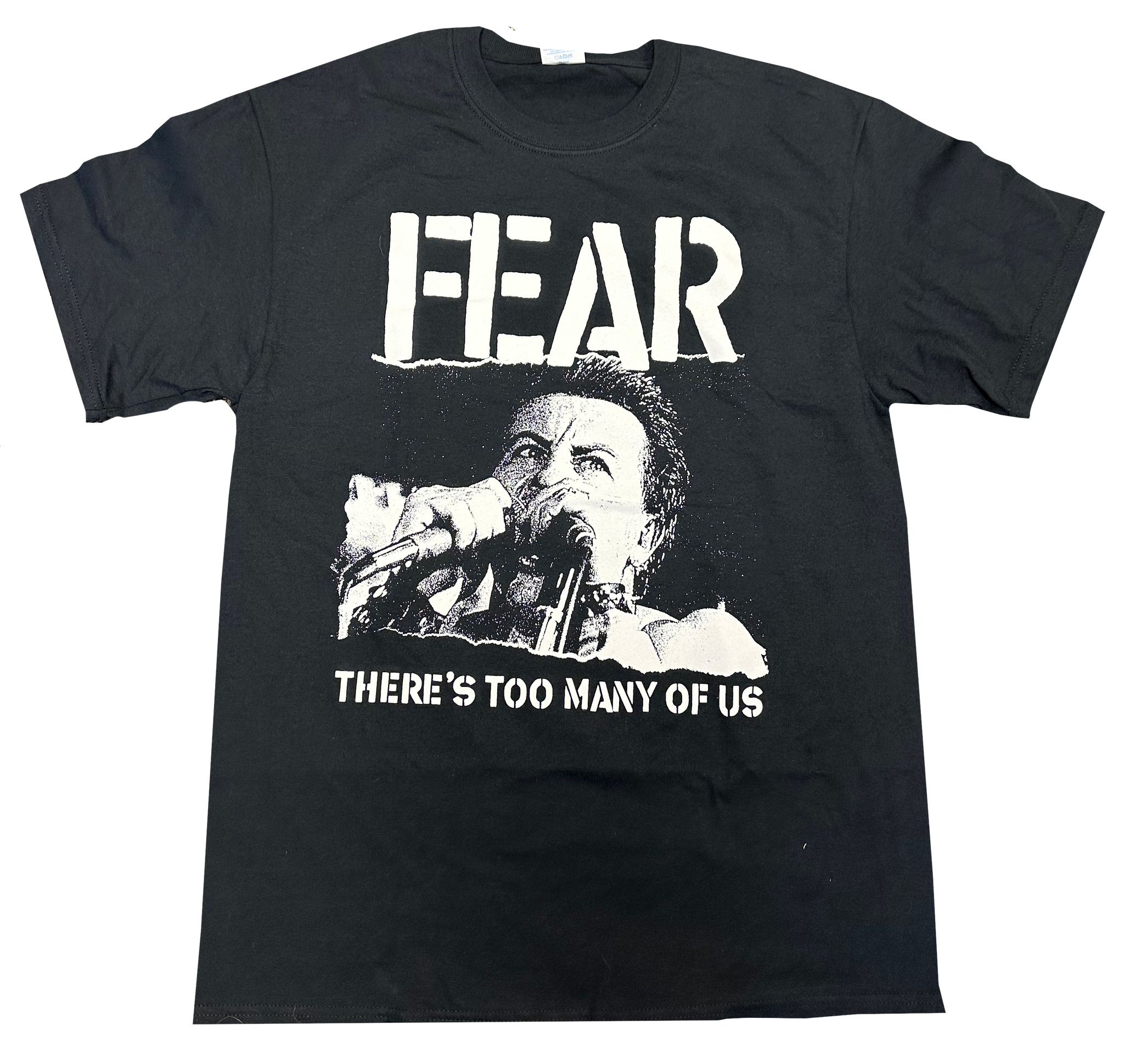FEAR "THERE'S TOO MANY OF US" T-SHIRT