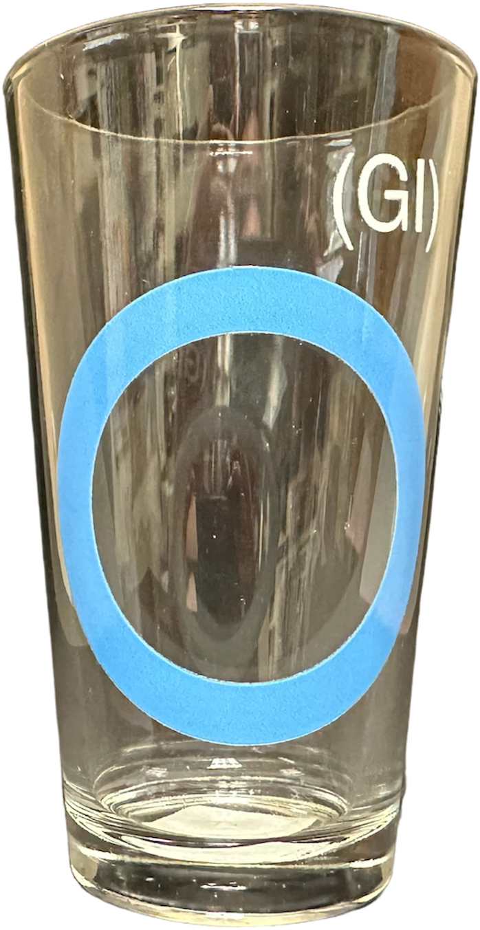 GERMS "G.I."  PINT GLASS