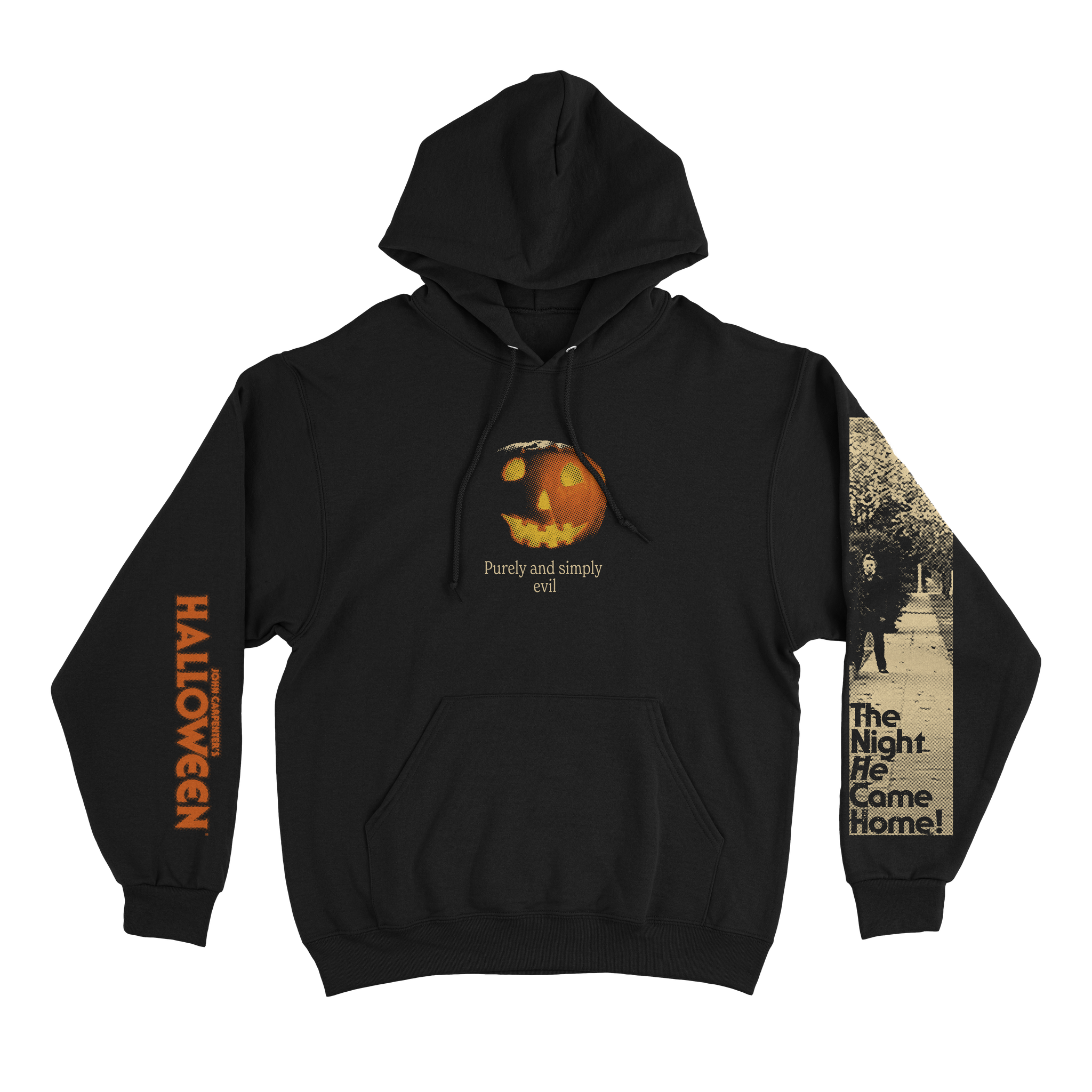 HALLOWEEN 1978:  PURE AND SIMPLY EVIL PULLOVER HOODY